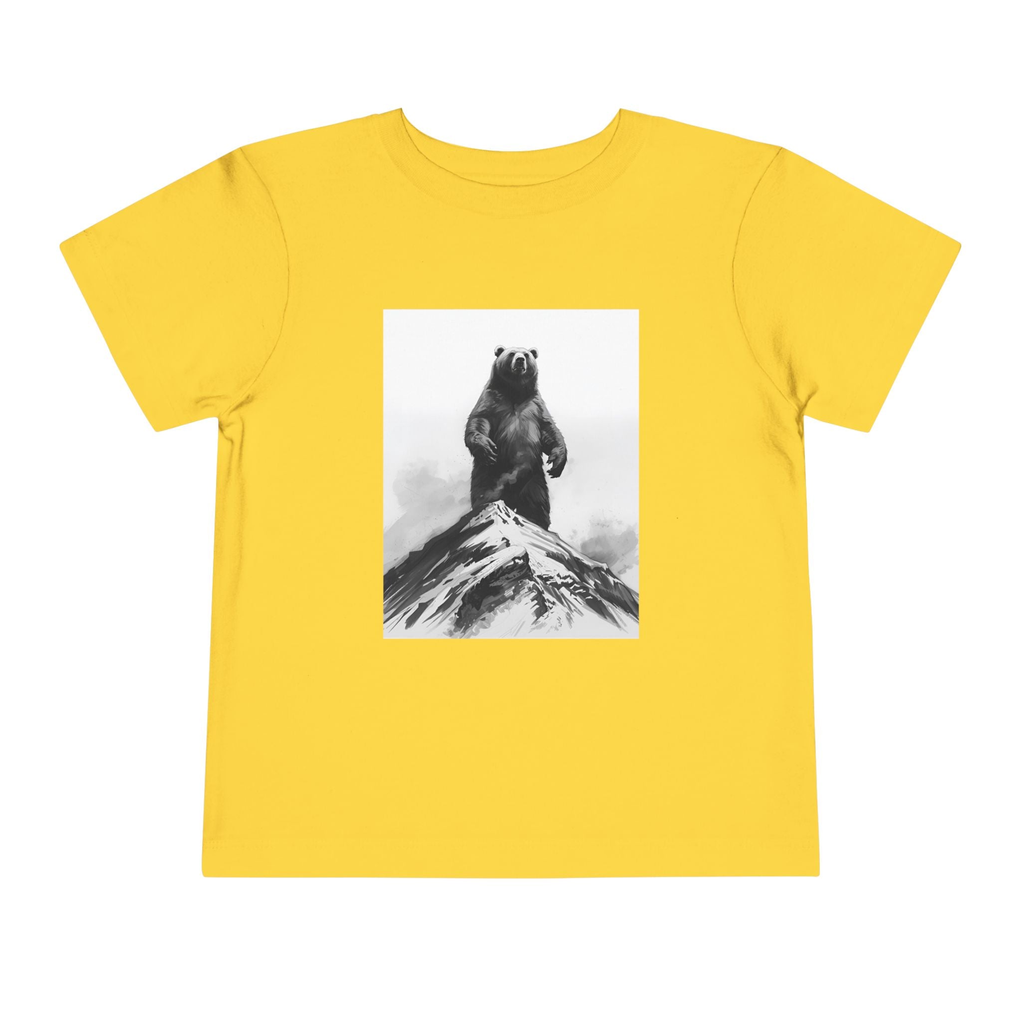 Bear Mountain Snow Toddler Short Sleeve Tee