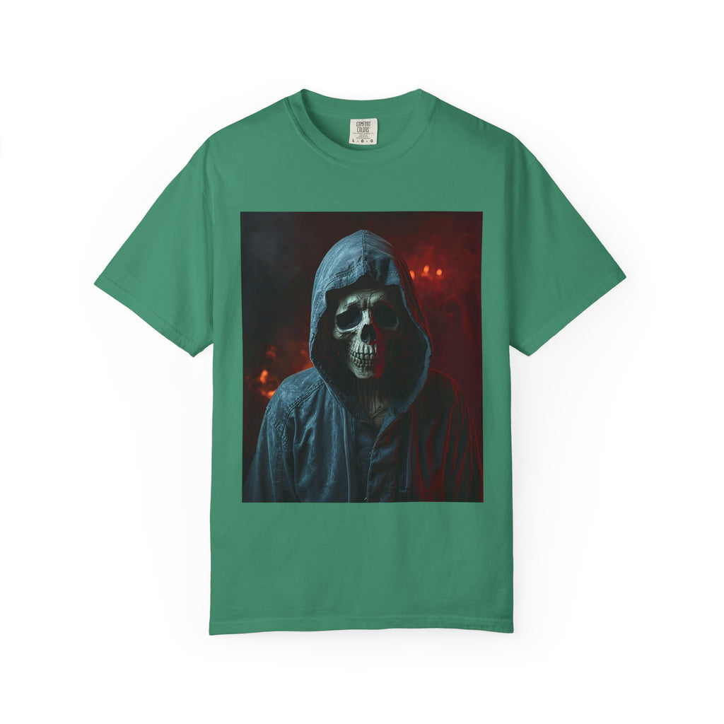 Gothic Skull T-Shirt | Unisex Vintage Tee, Halloween Shirt, Edgy Graphic Top, Unique Gift for Him/Her, Urban Style Wear