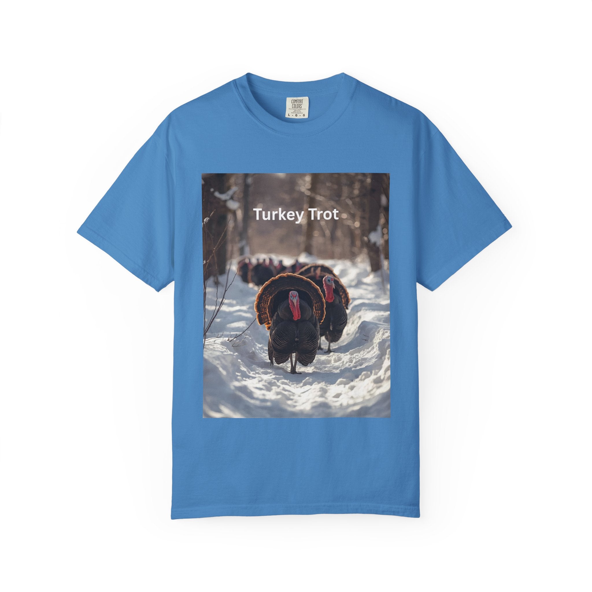 Turkey Trot Unisex T-Shirt, Casual Tee, Thanksgiving Apparel, Outdoor Fun Shirt, Festival Wear, Holiday Gift Idea