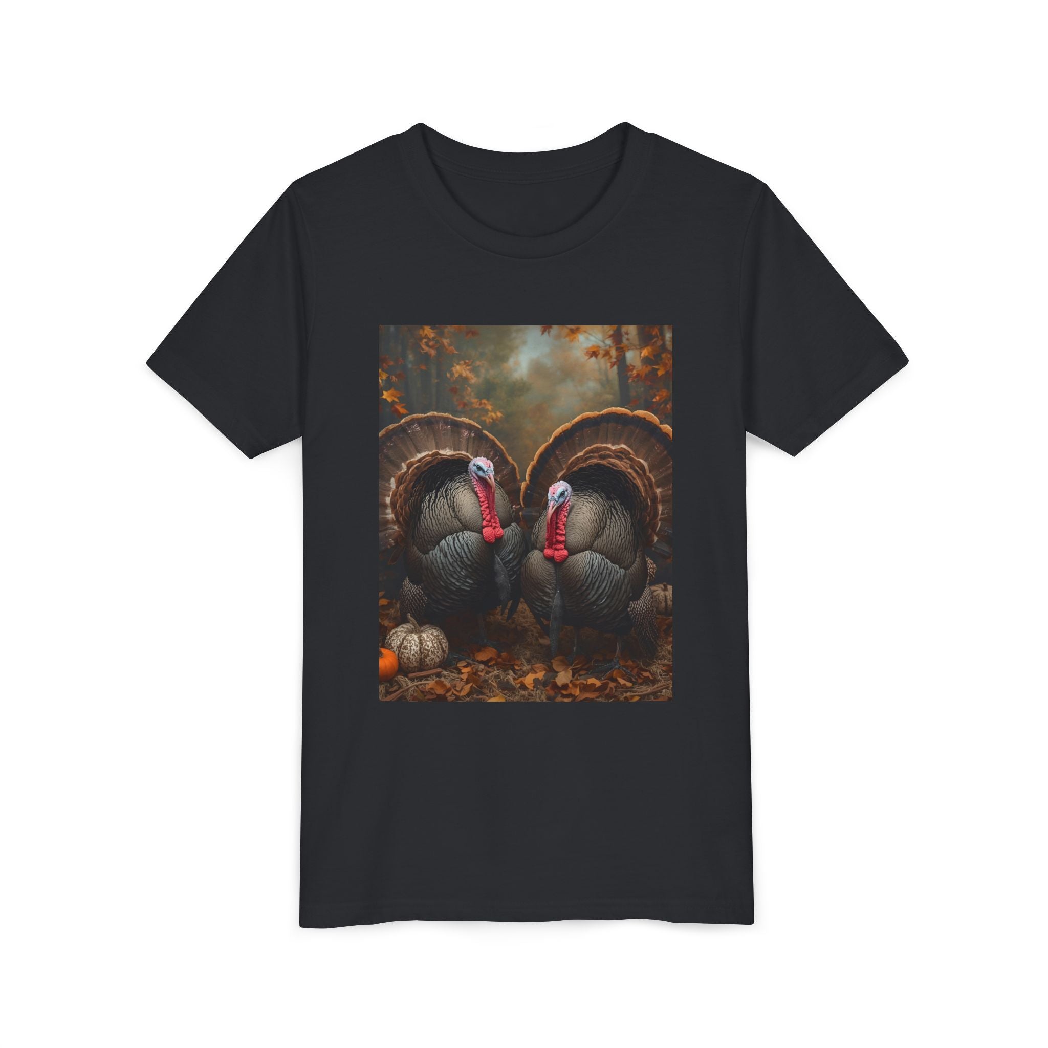 Thanksgiving Turkey Youth Short Sleeve Tee