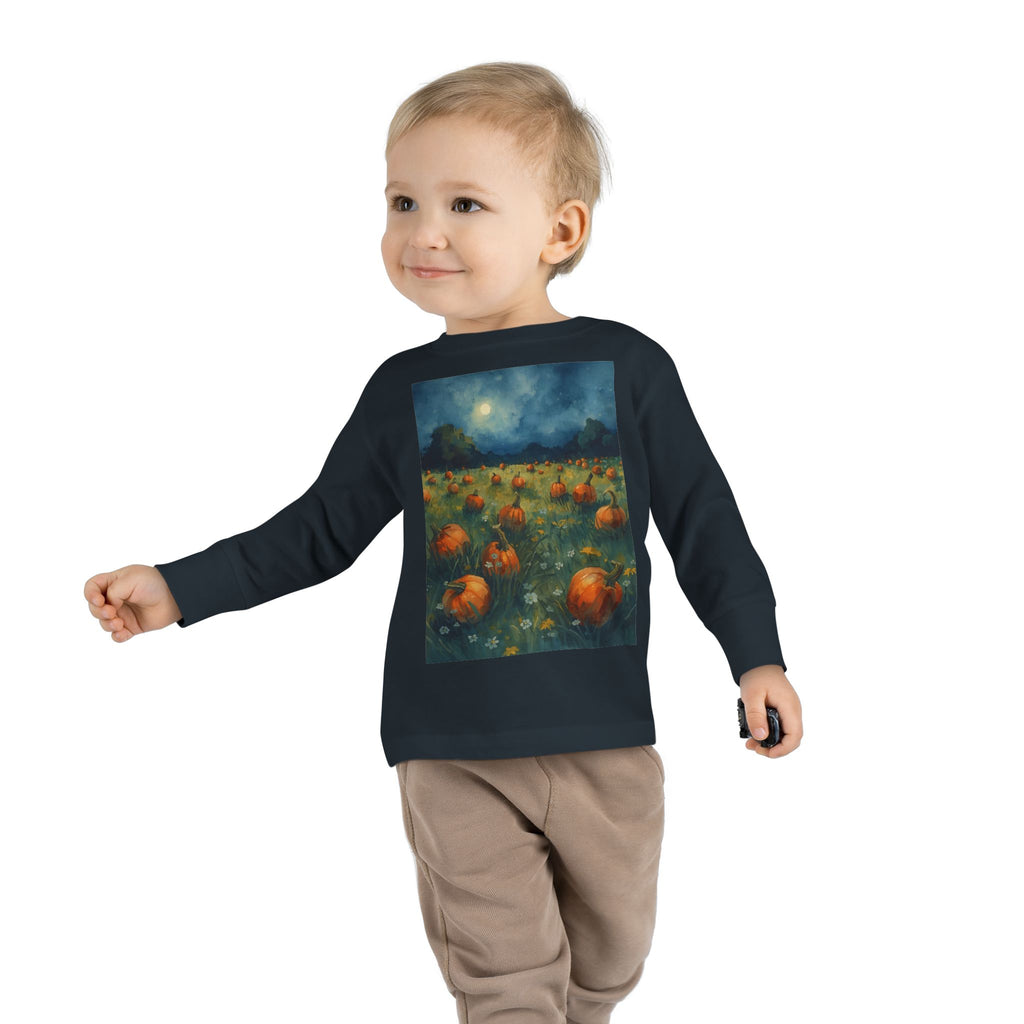 Pumpkin Patch Toddler Long Sleeve Tee, Fall Apparel, Halloween Outfit, Cute Kids Shirt, Autumn Fashion, Thanksgiving Gift
