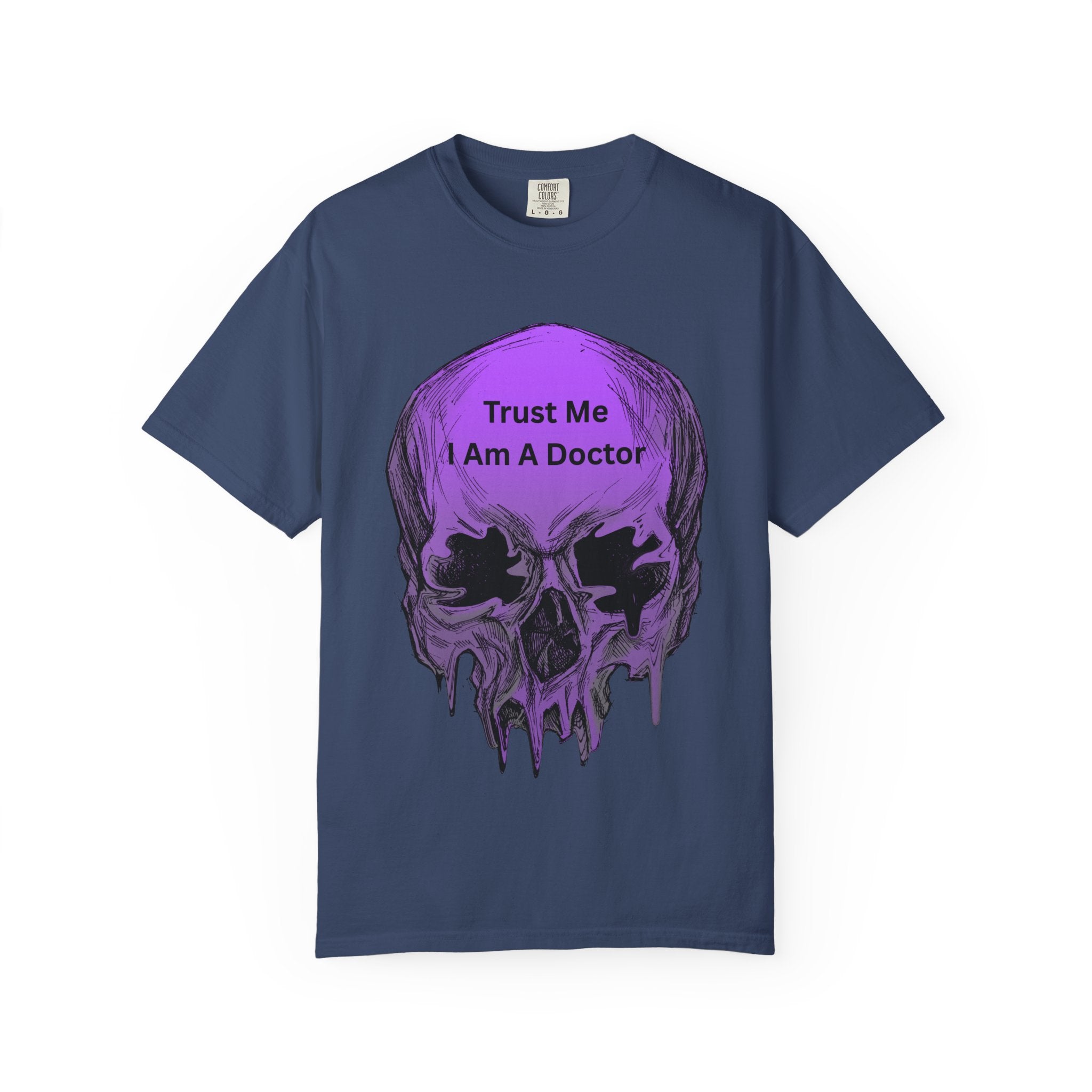 Doctor Skull T-Shirt | Trust Me I Am A Doctor Graphic Tee | Gift for Medical Workers, Halloween Costume, Unisex