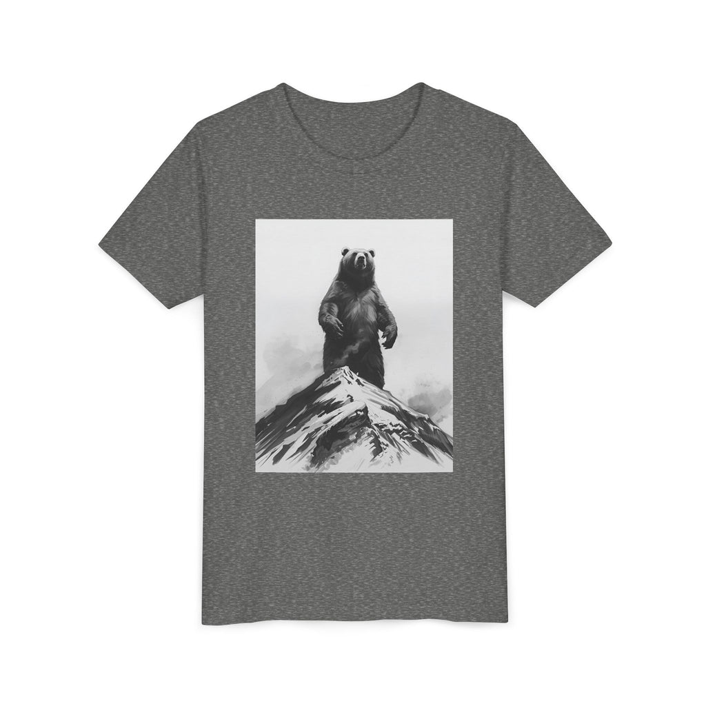 Bear Mountain Snow Youth Short Sleeve Tee