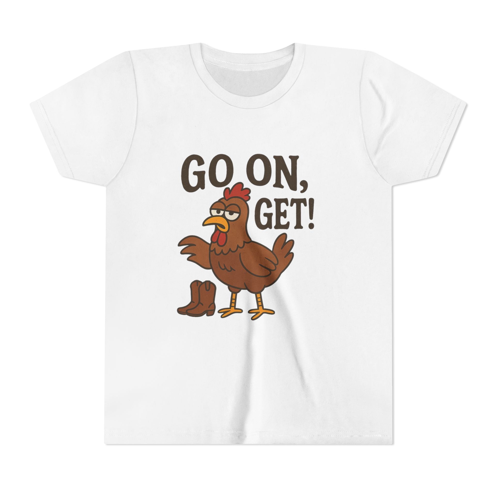 Go On Get Funny Youth Short Sleeve Tee