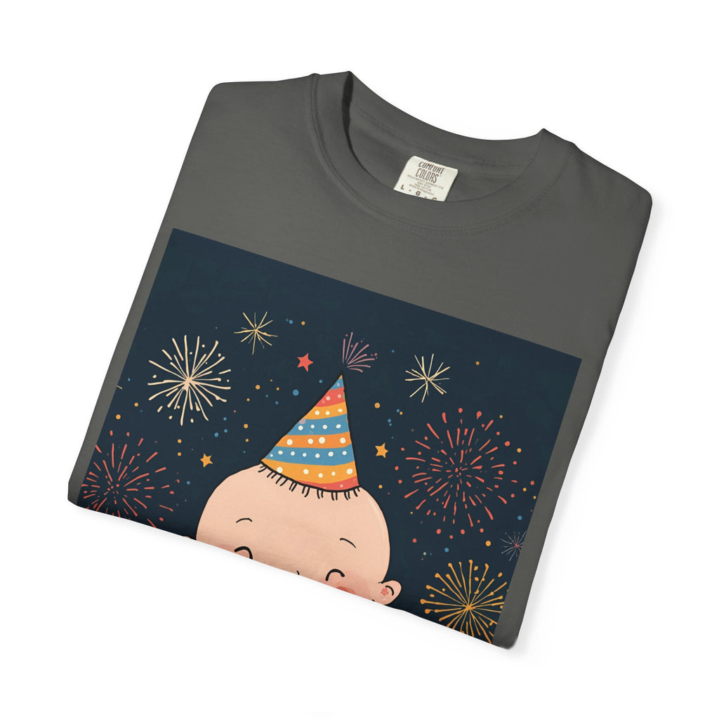 New Year's Baby T-Shirt, Unisex Celebration Tee, Funny New Year Party Shirt, Cute Baby Gift, Holiday Humor Apparel