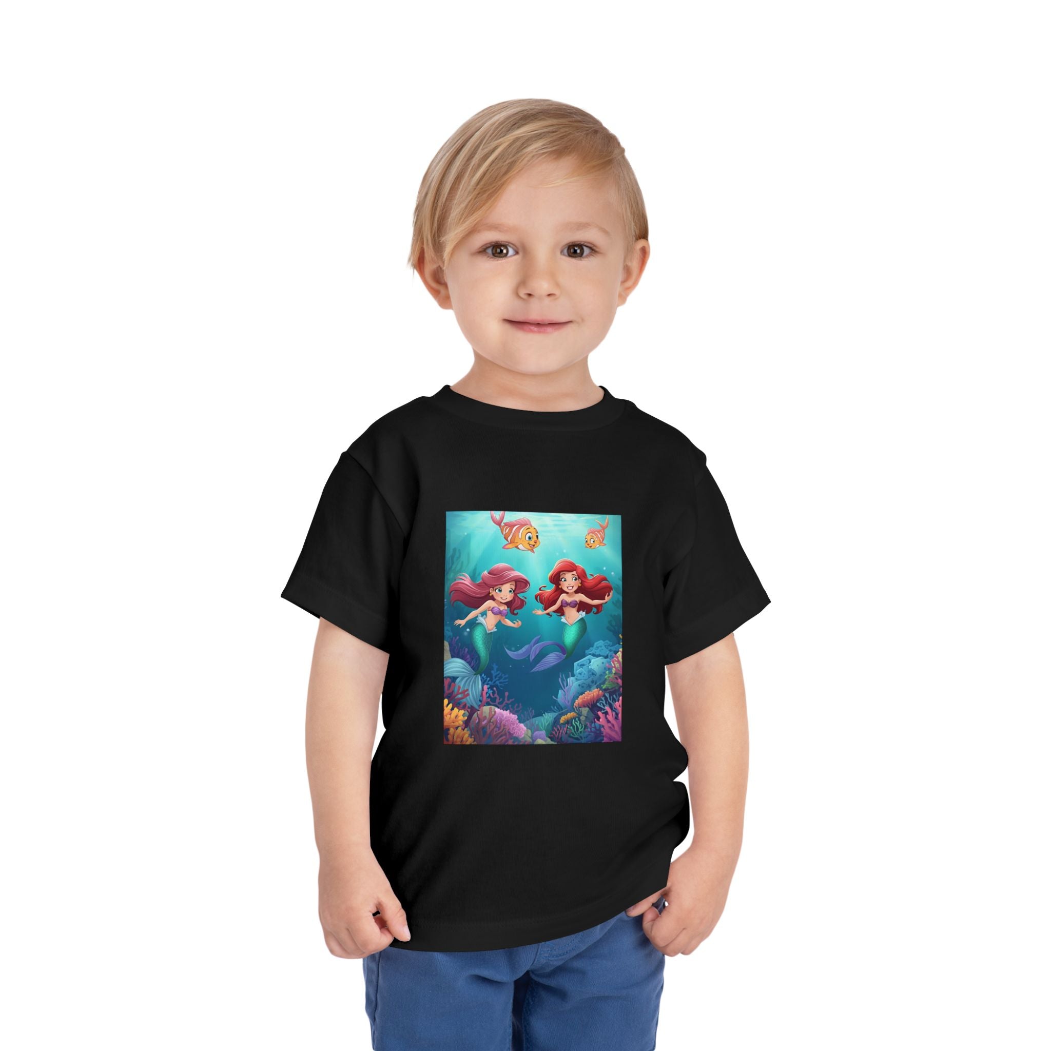 Mermaid Toddler Short Sleeve Tee