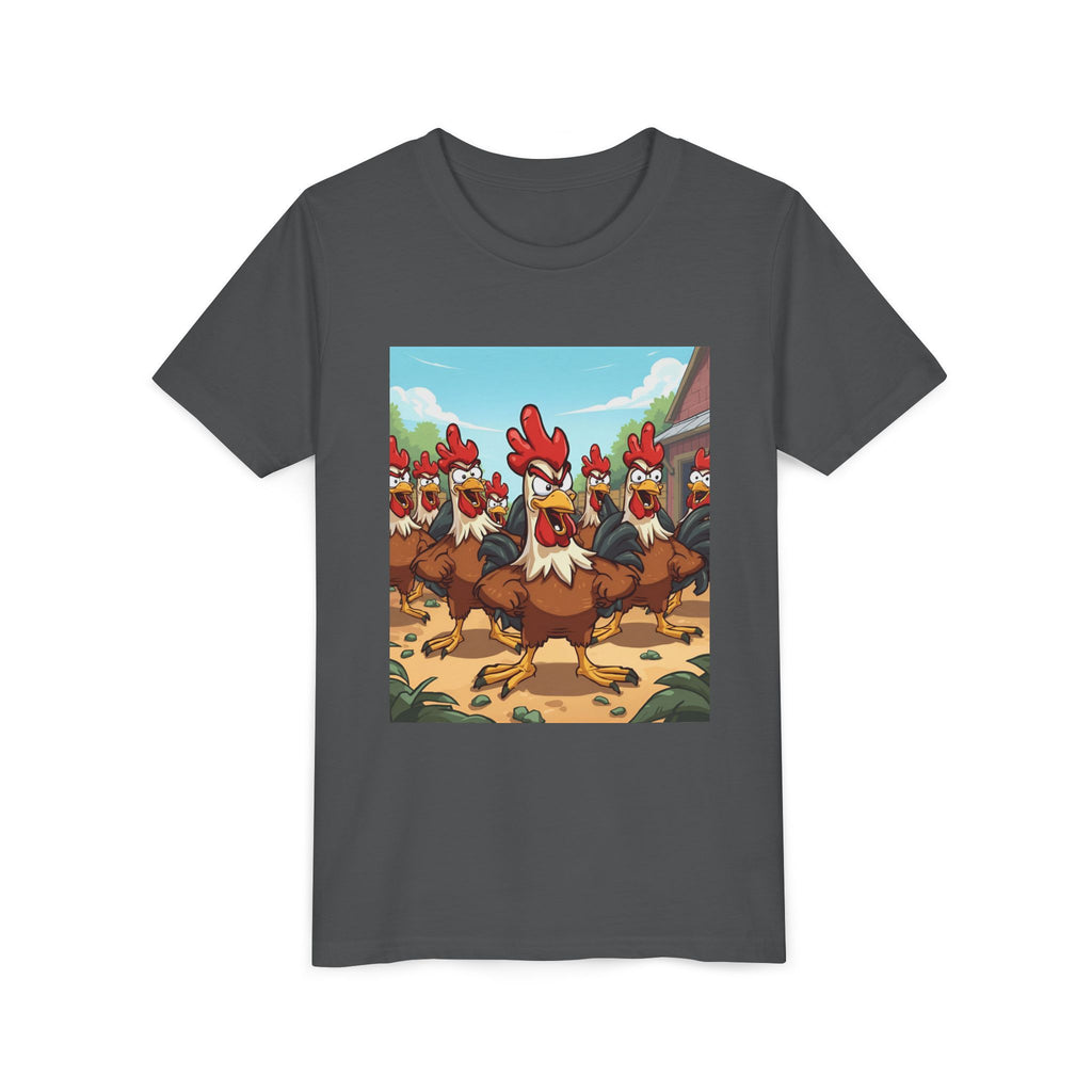 Chicken Funny Youth Short Sleeve Tee