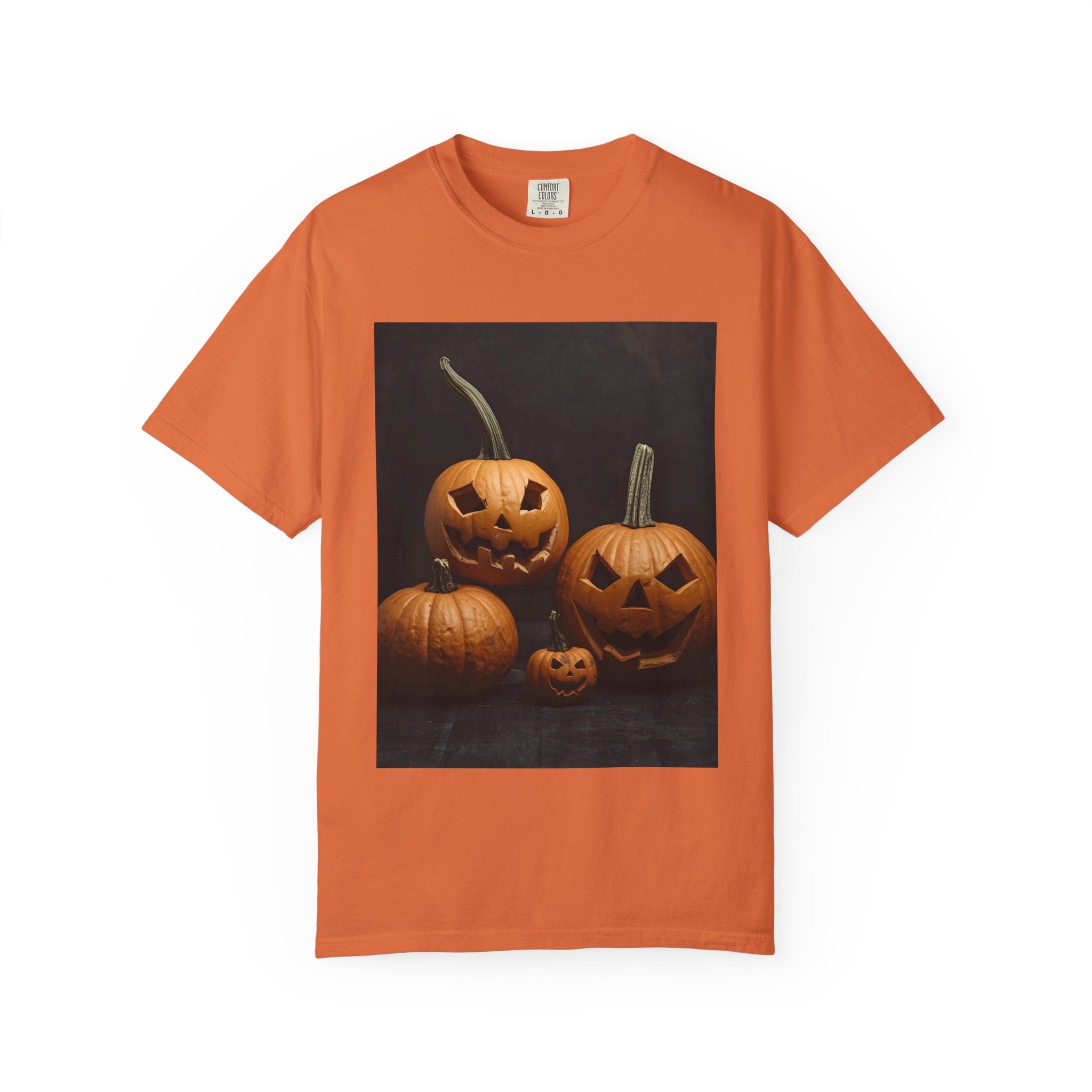 Halloween Pumpkin Graphic T-Shirt, Unisex Tee, Fall Apparel, Spooky Season Shirt, Halloween Costume, Holiday Gift