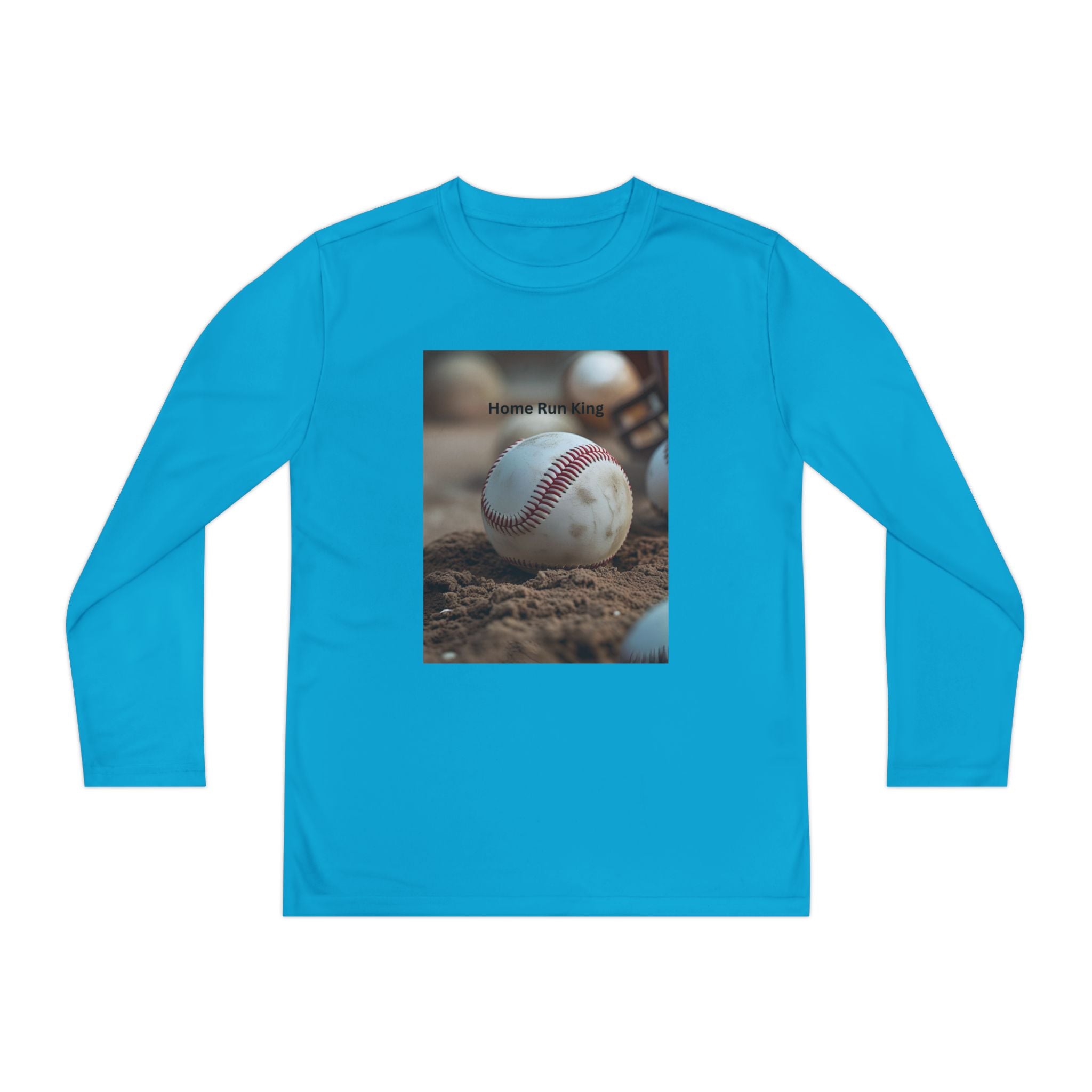 Baseball Youth Long Sleeve Shirt, Kids Sports Tee, Team Fundraiser, Athletic Wear, Birthday Gift, Gifts for Young Players