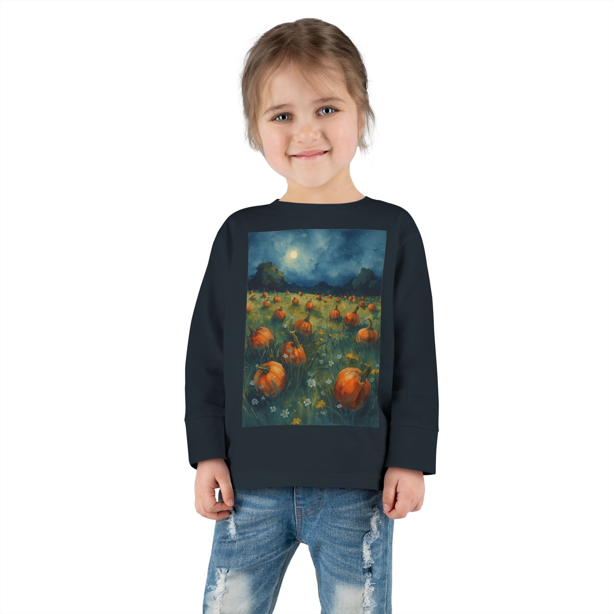 Pumpkin Patch Toddler Long Sleeve Tee, Fall Apparel, Halloween Outfit, Cute Kids Shirt, Autumn Fashion, Thanksgiving Gift