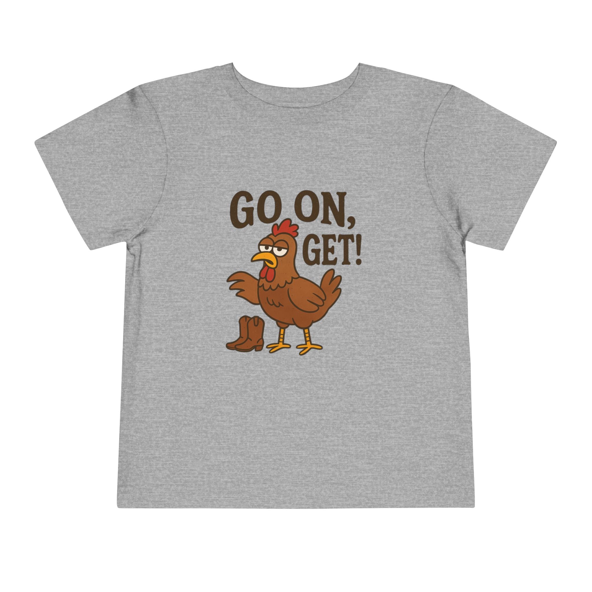 Go On Get Funny Toddler Short Sleeve Tee