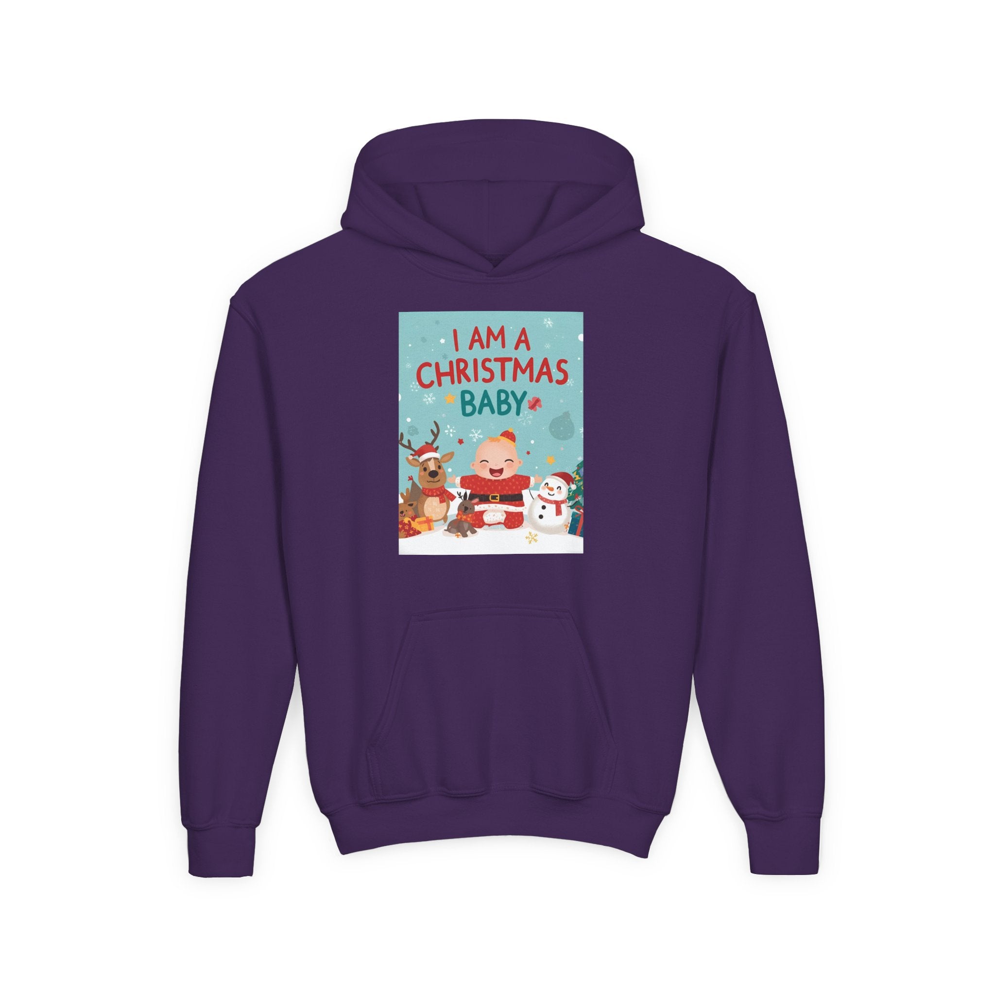 Christmas Youth Heavy Blend Hooded Sweatshirt