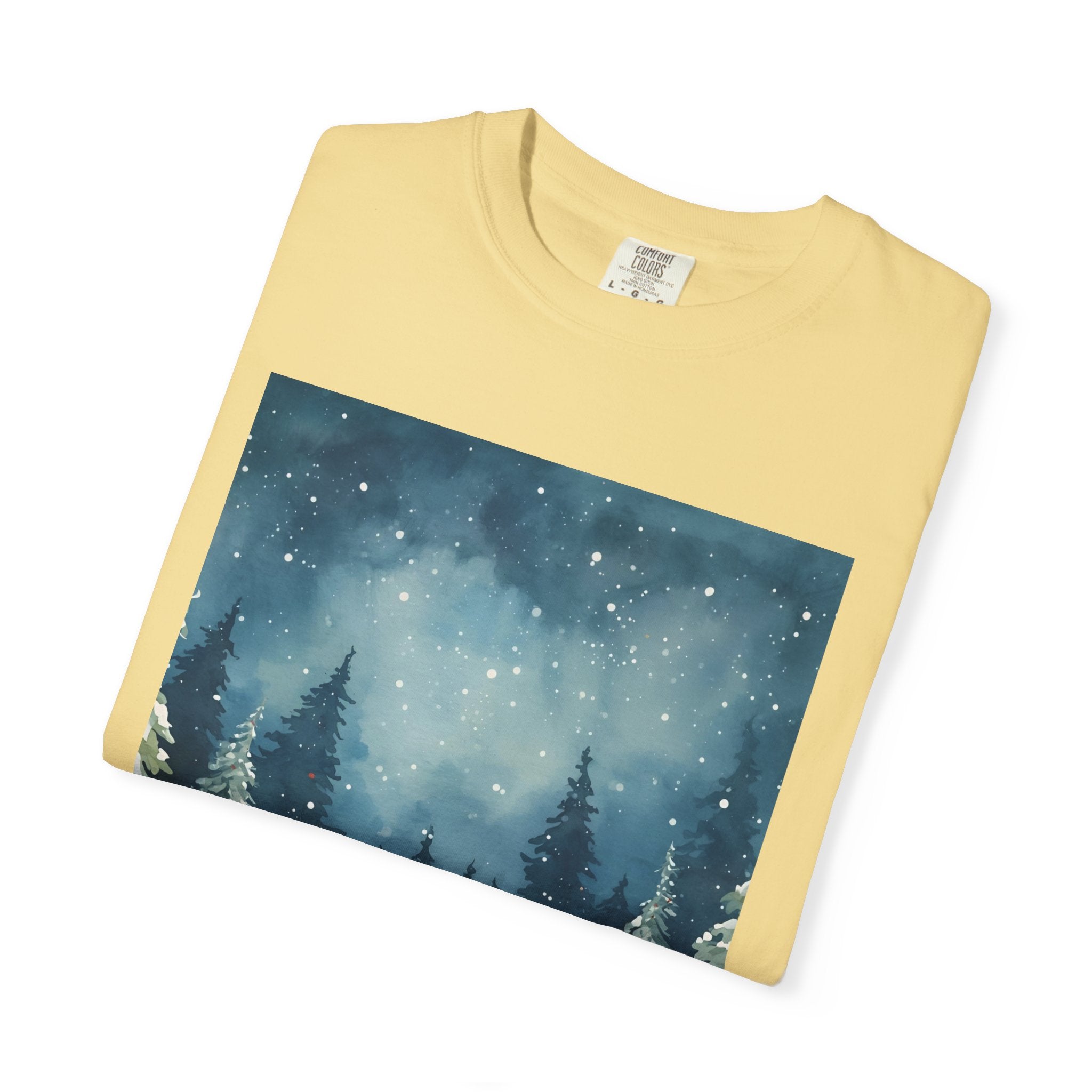 Winter Wonderland T-Shirt, Holiday Gift, Unisex Tee, Cozy Winter Apparel, Snowy Scene Shirt, Christmas Fashion