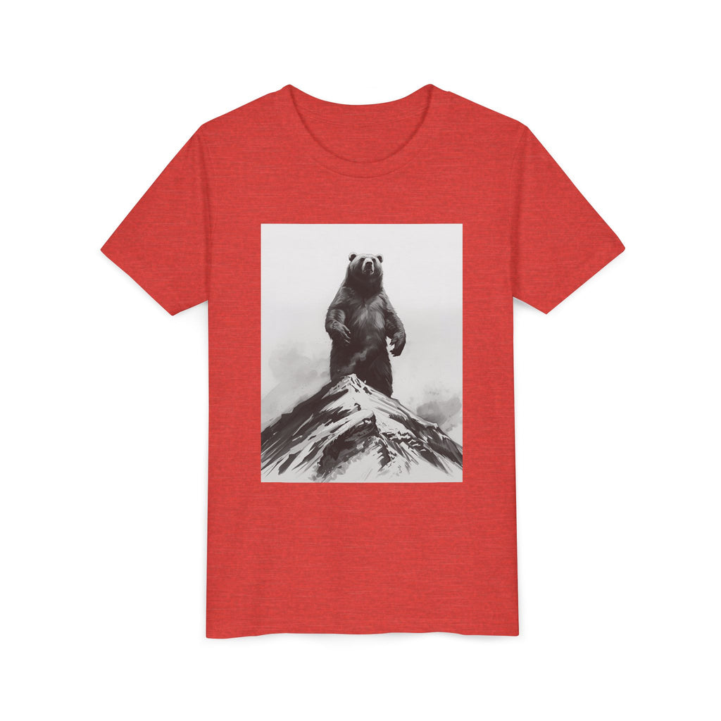 Bear Mountain Snow Youth Short Sleeve Tee