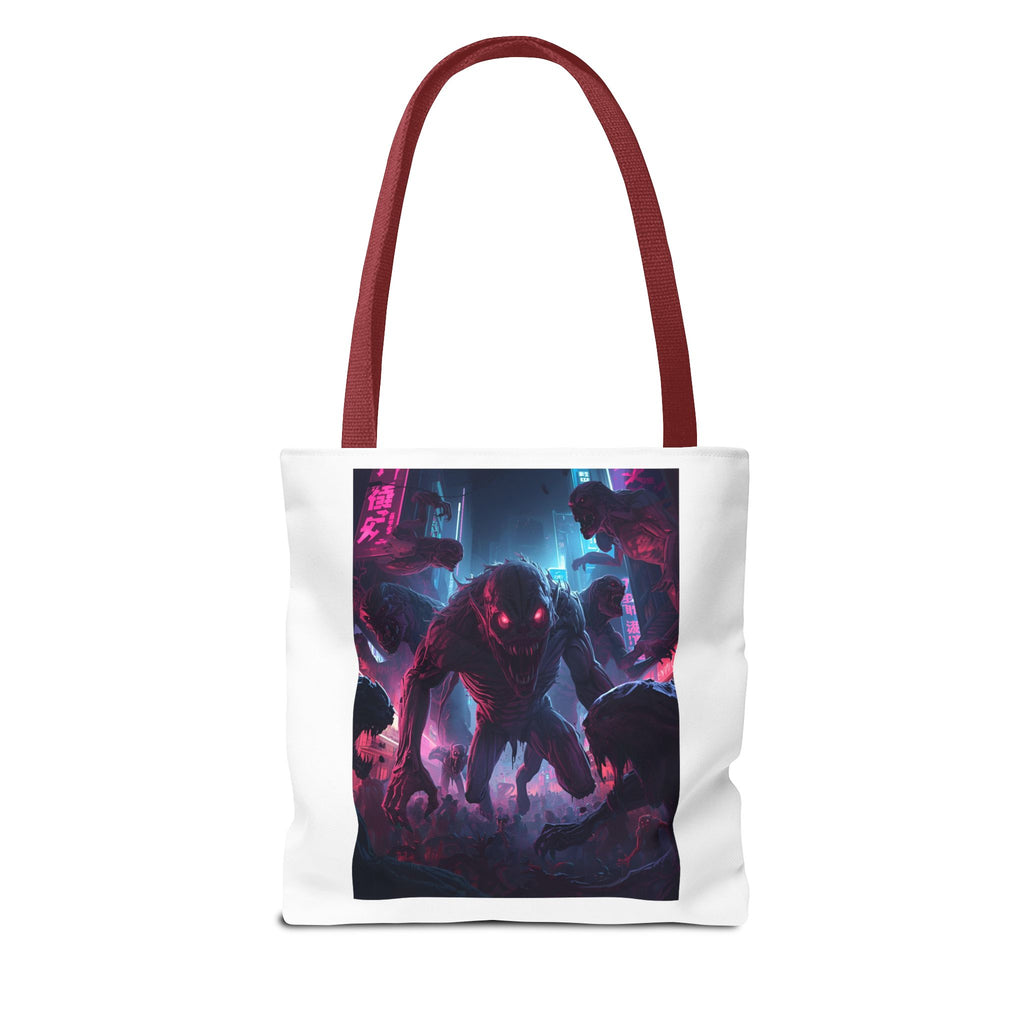 Spooky Creature Tote Bag (AOP)