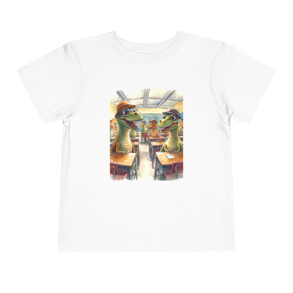 Dinosaur Classroom Toddler Tee - Fun Dino Shirt, Kids T-Shirt, Dinosaur Humor Tee, Cute Short Sleeve Top, Birthday Gift