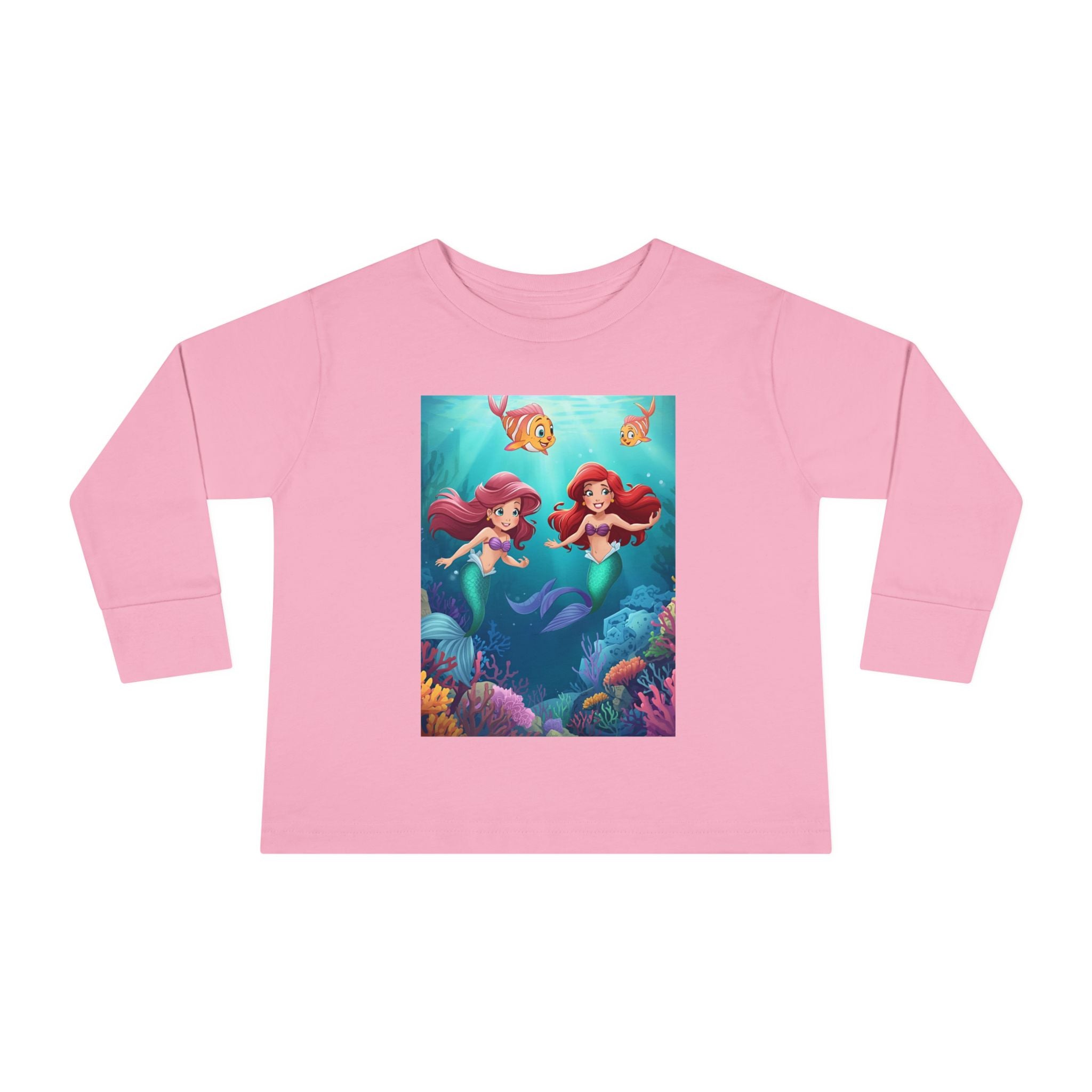 Mermaid Toddler Long Sleeve Tee