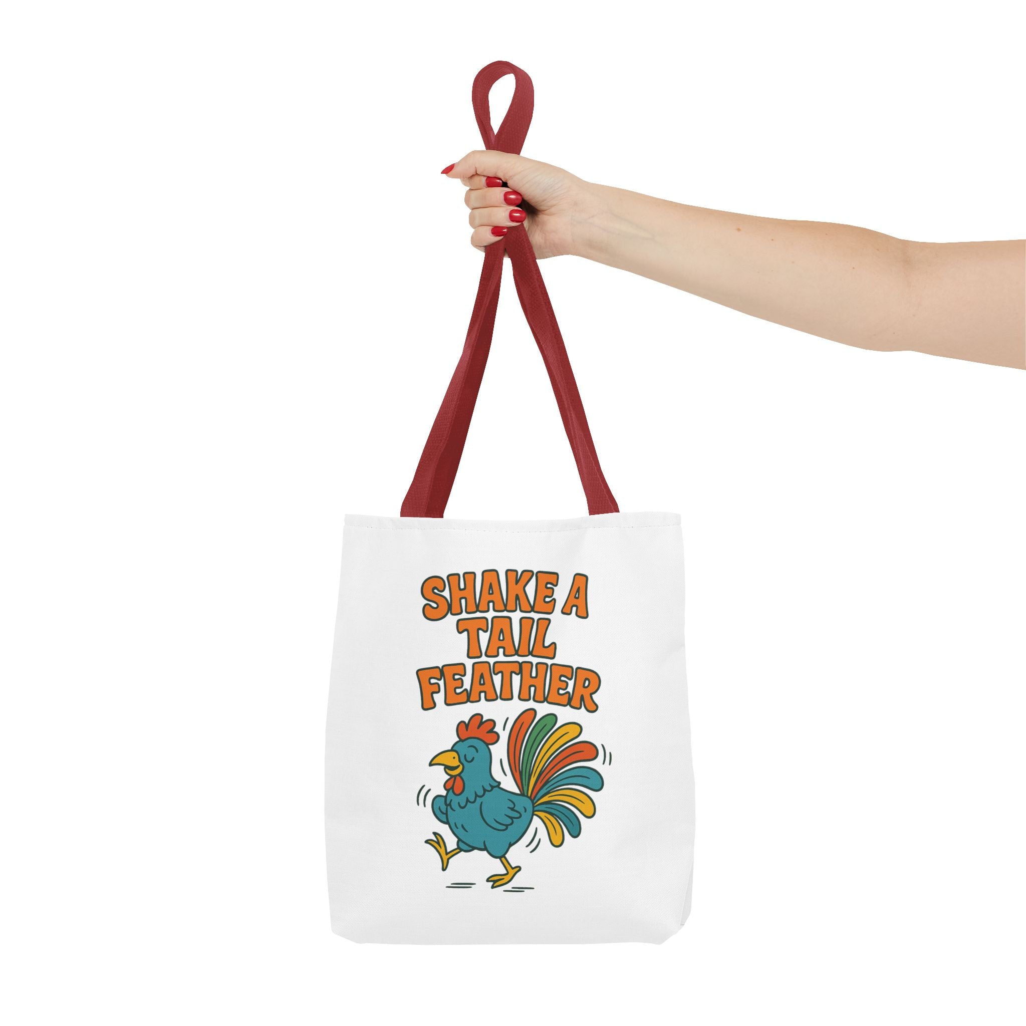 Shake A Tail Feather Funny Chicken Tote