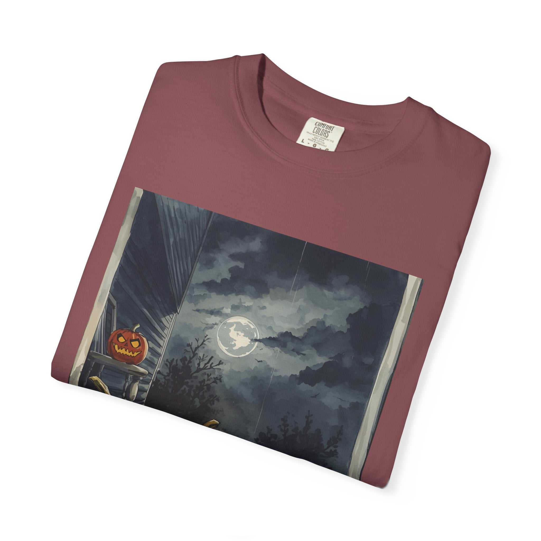 Halloween Pumpkin Scary T-shirt - Perfect for Fall Celebrations, Trick or Treat, Autumn Fashion, Costume Party, Spooky Vibes