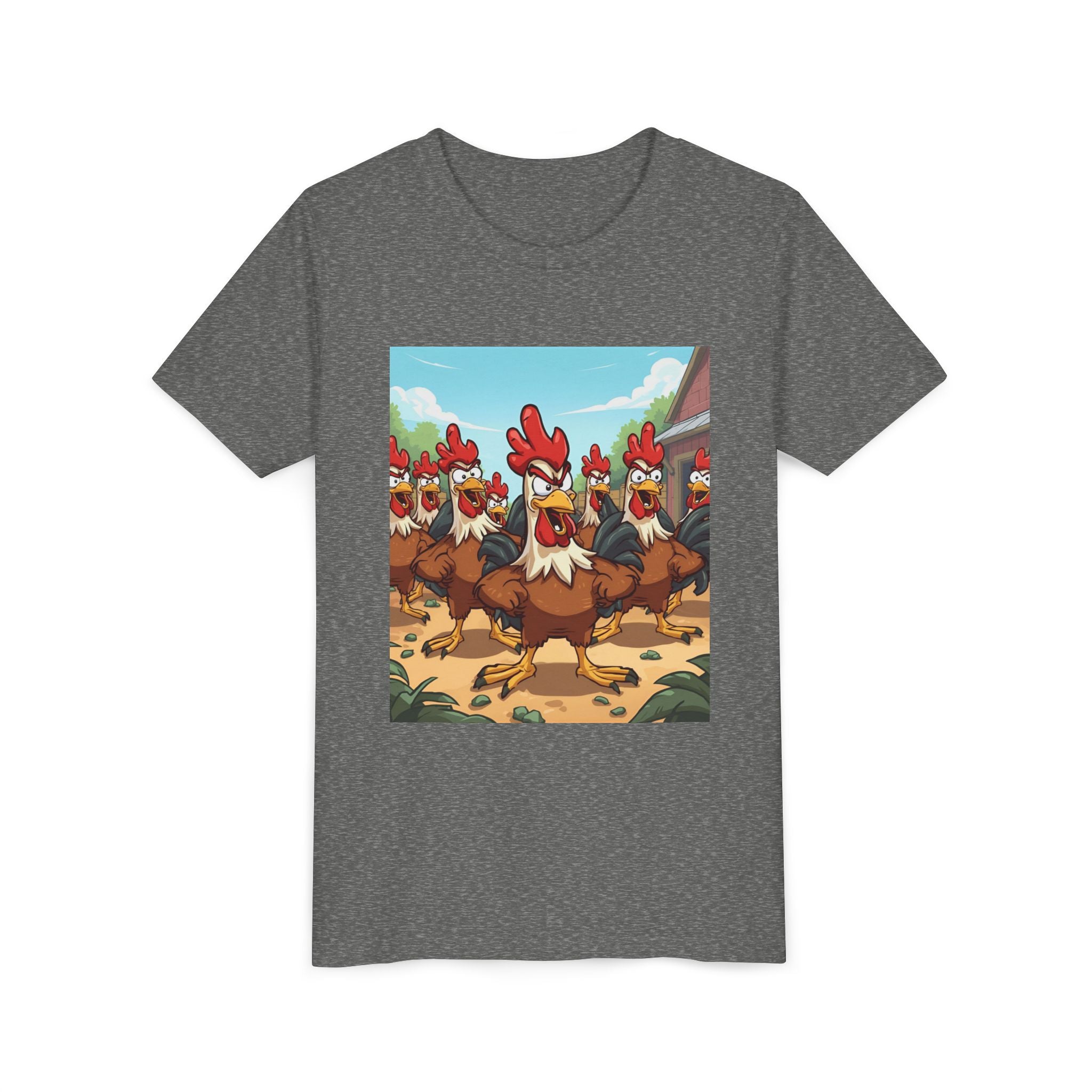 Chicken Funny Youth Short Sleeve Tee