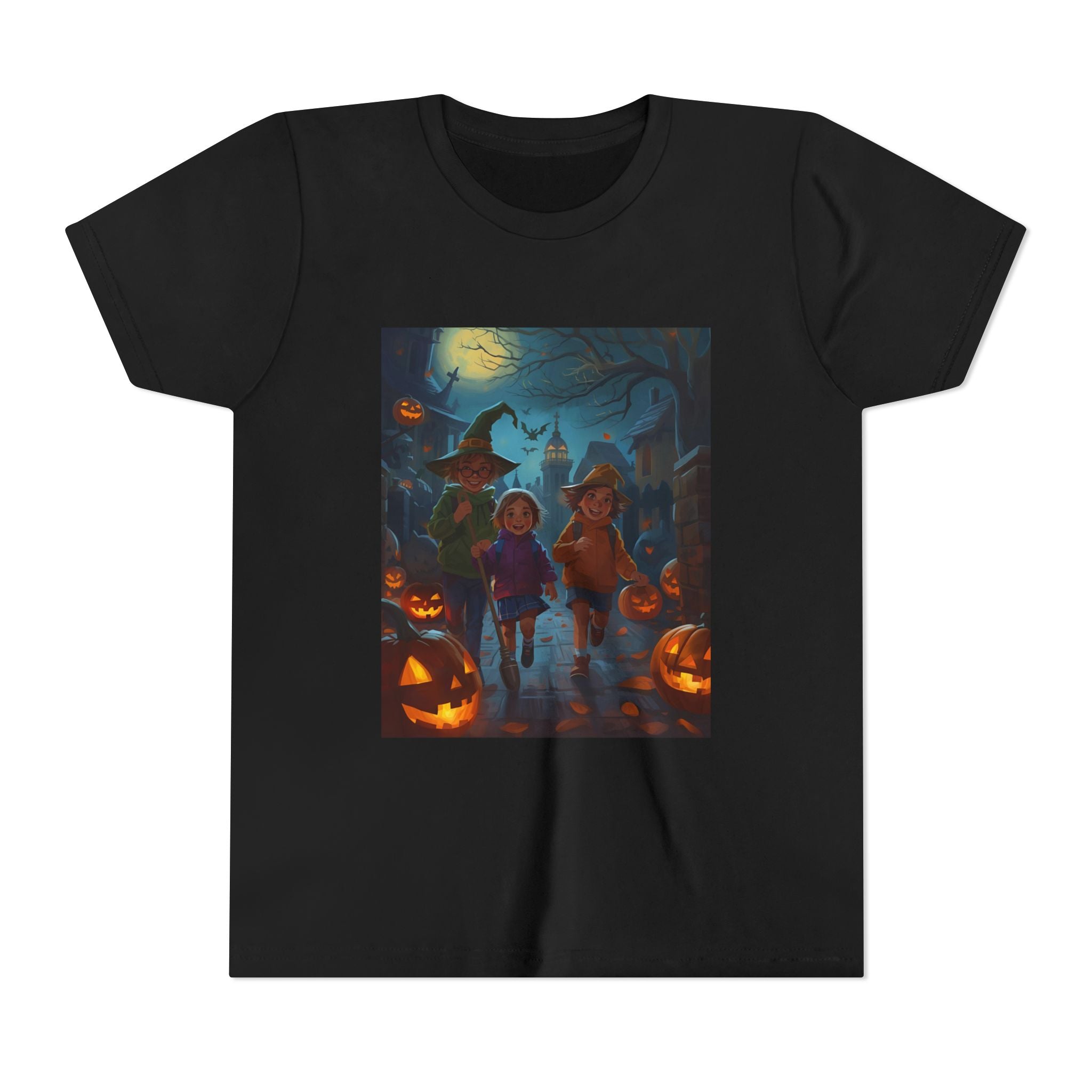 Spooky Halloween Youth Tee | Fun Kids Shirt for Halloween Parties, Trick-or-Treating, Fall Celebrations, Spooky Vibes, Cute Costumes