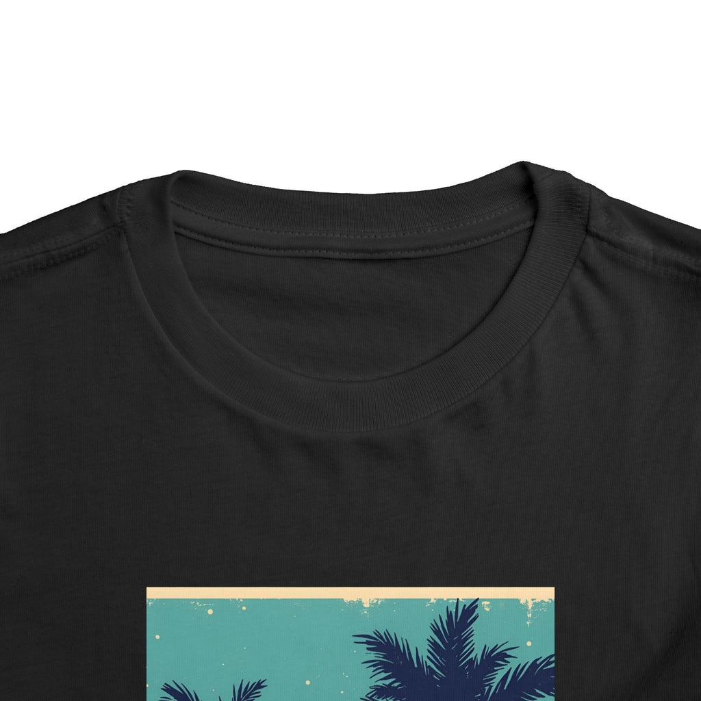 Tropical Sunset Toddler Short Sleeve Tee