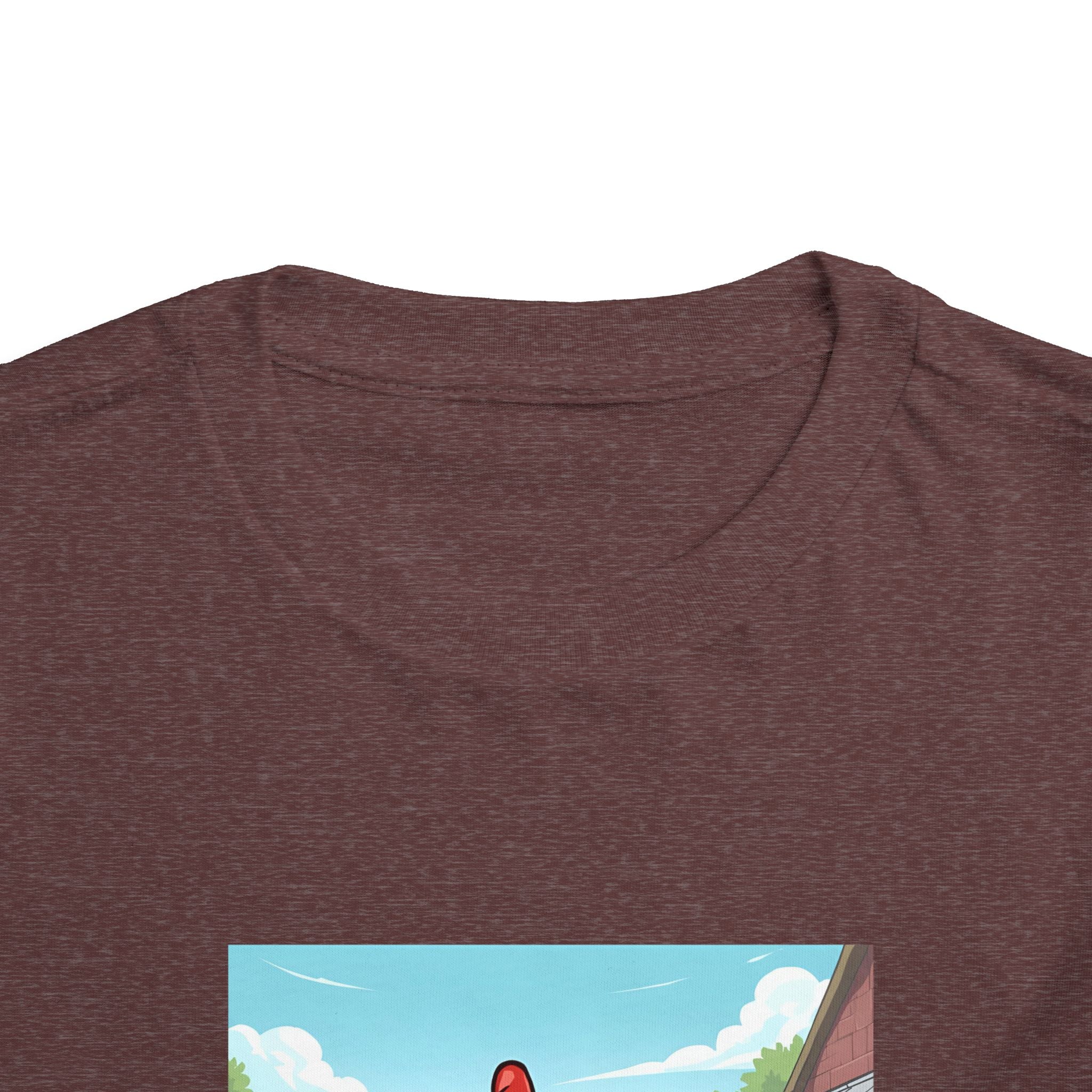 Chicken Funny Toddler Short Sleeve Tee