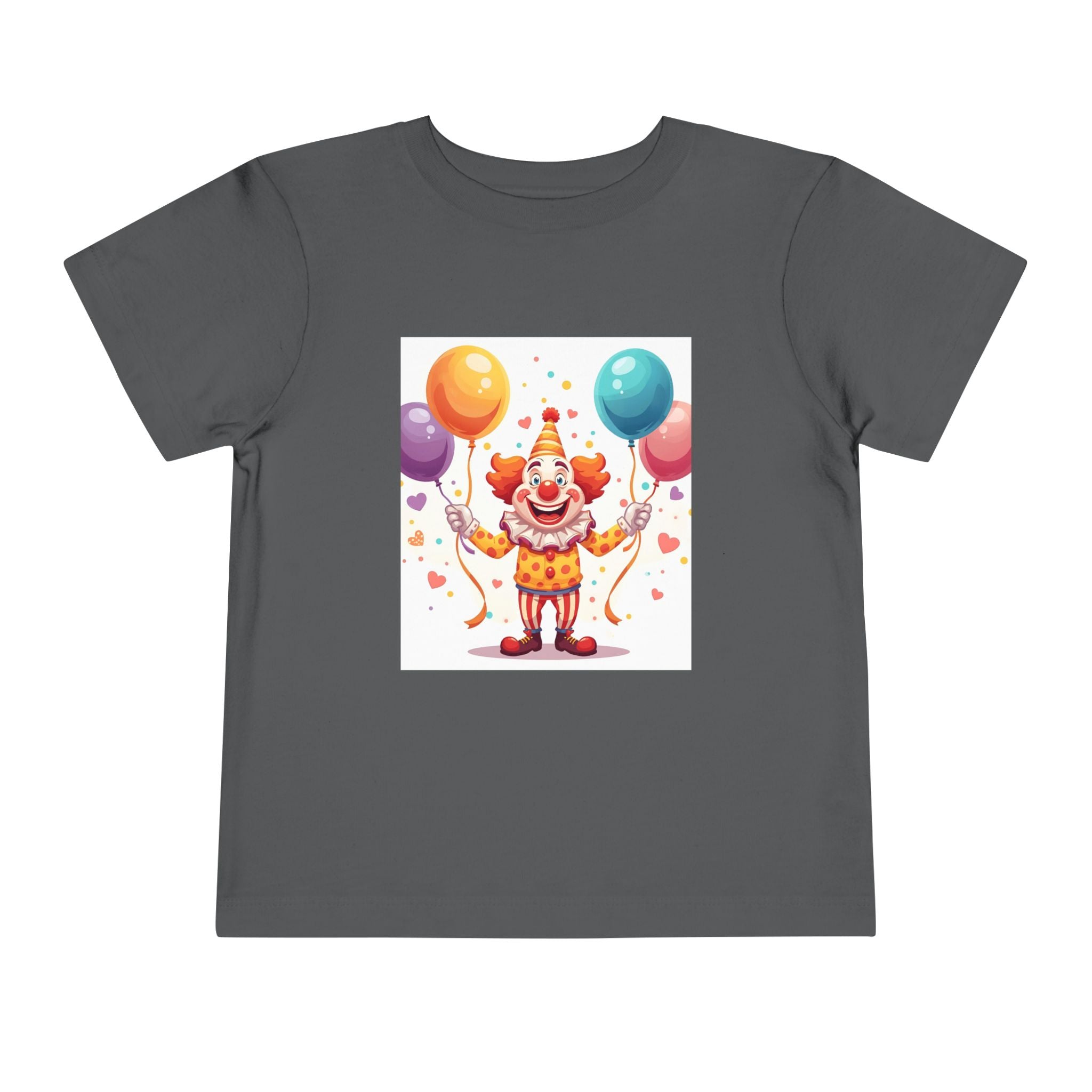 Funny Clown Toddler Short Sleeve Tee