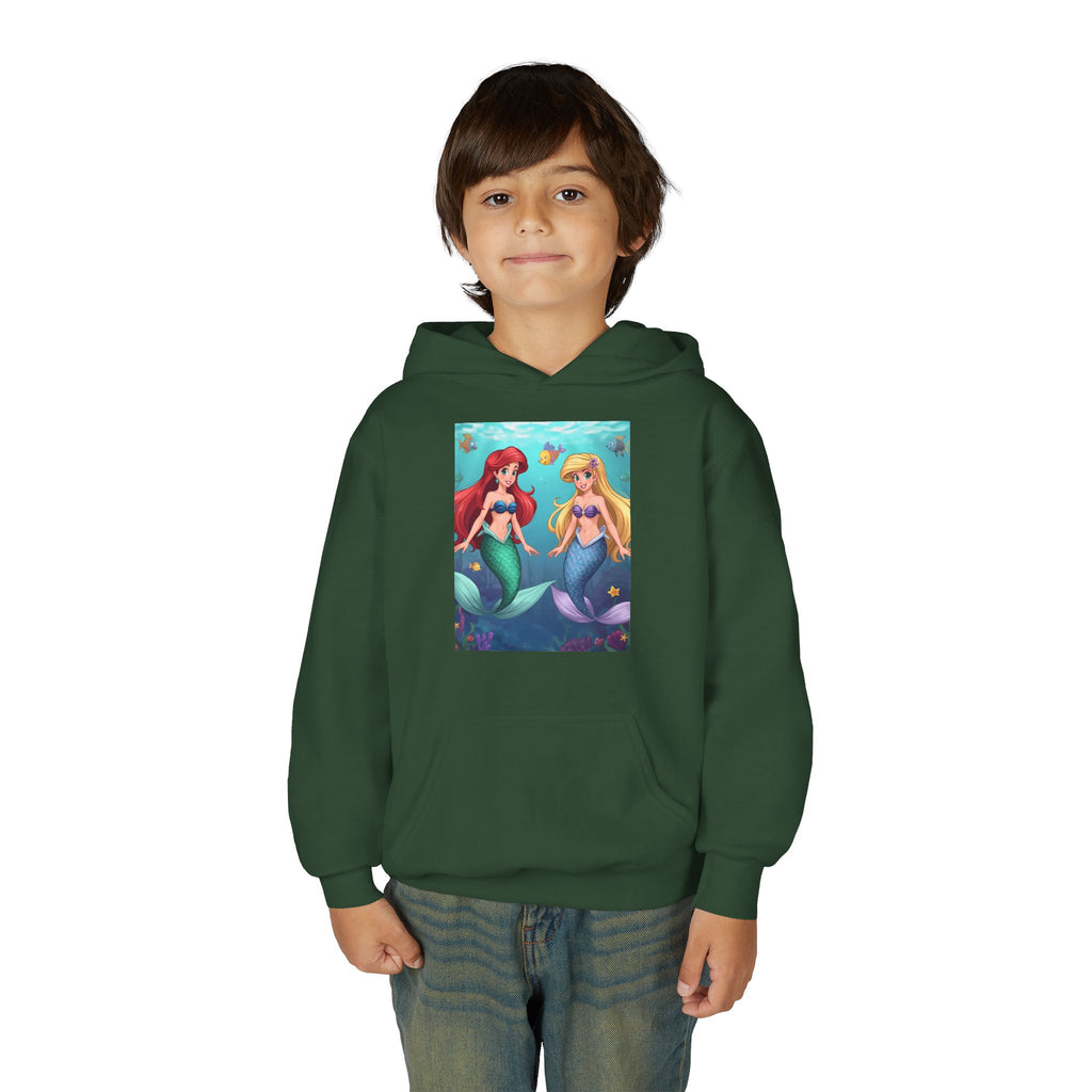 Mermaid Youth Heavy Blend Hooded Sweatshirt