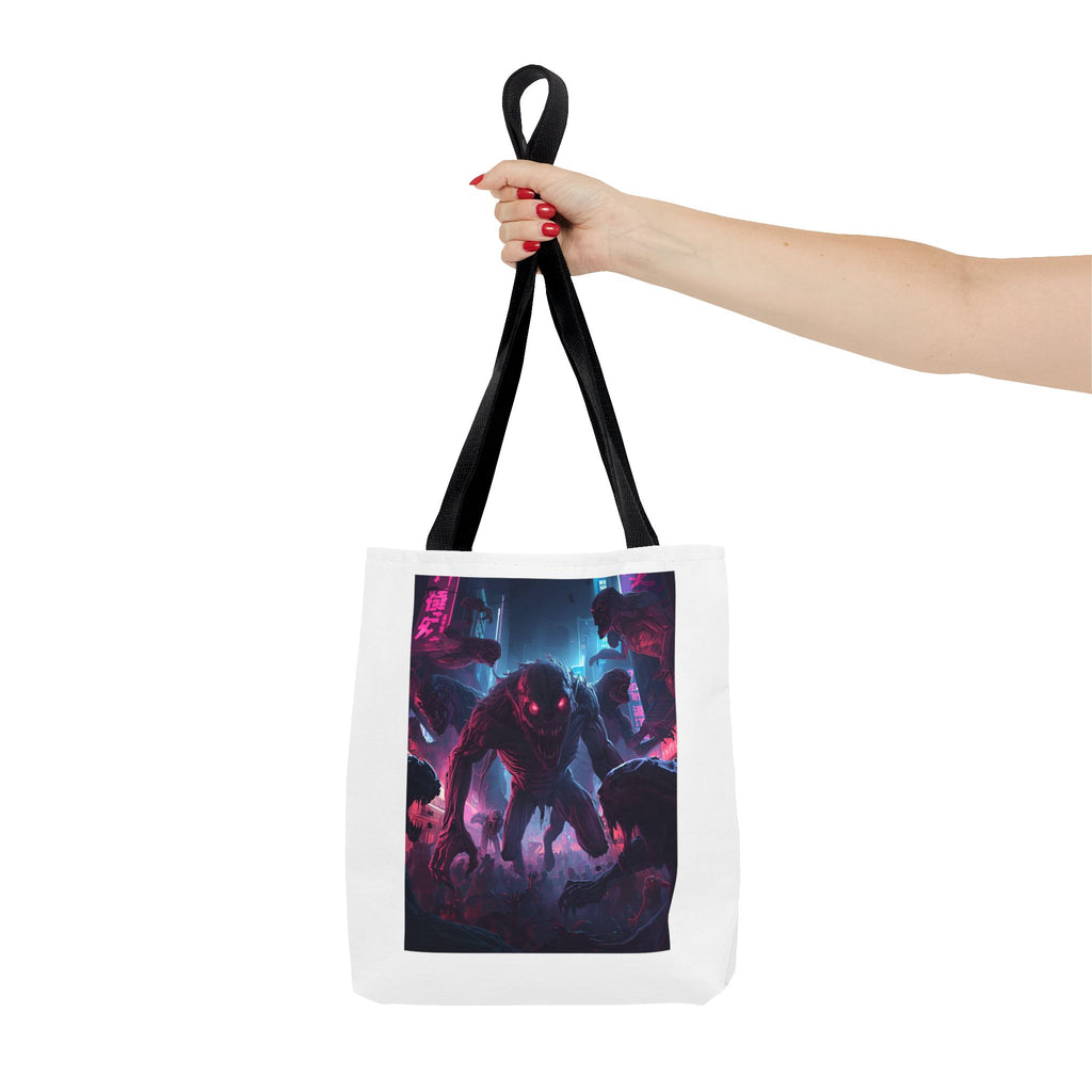 Spooky Creature Tote Bag (AOP)