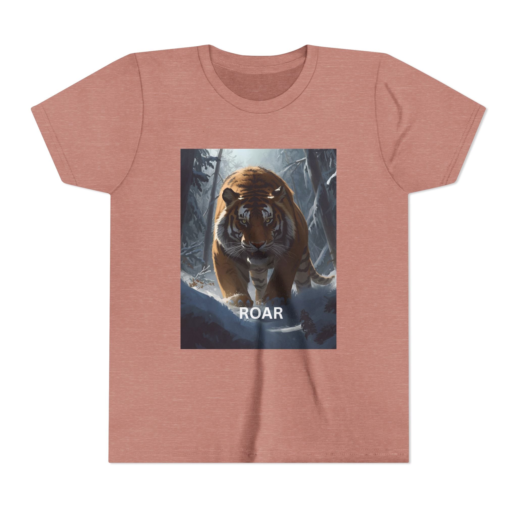 Tiger Roar Snow Youth Short Sleeve Tee