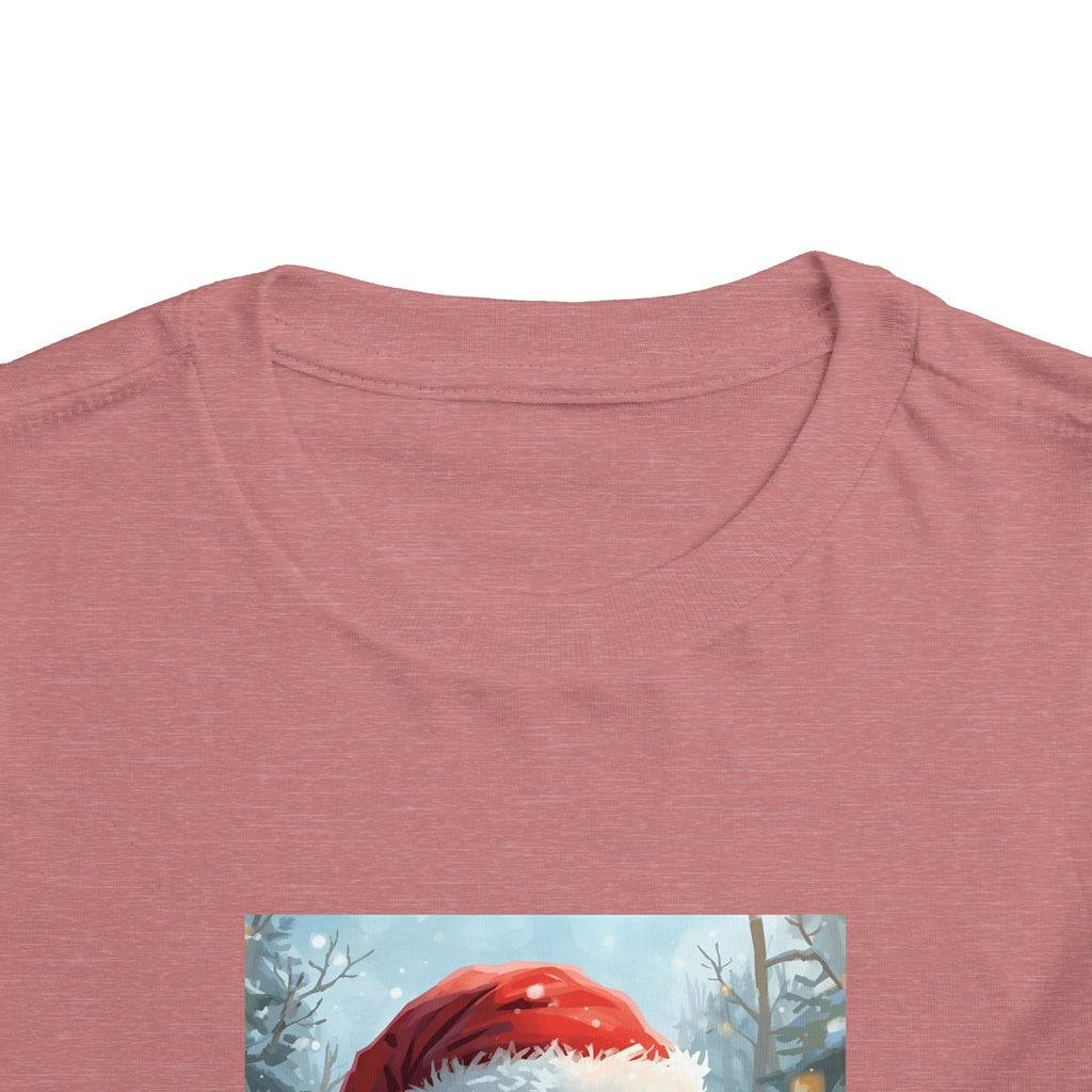 Christmas Bear Toddler Short Sleeve Tee