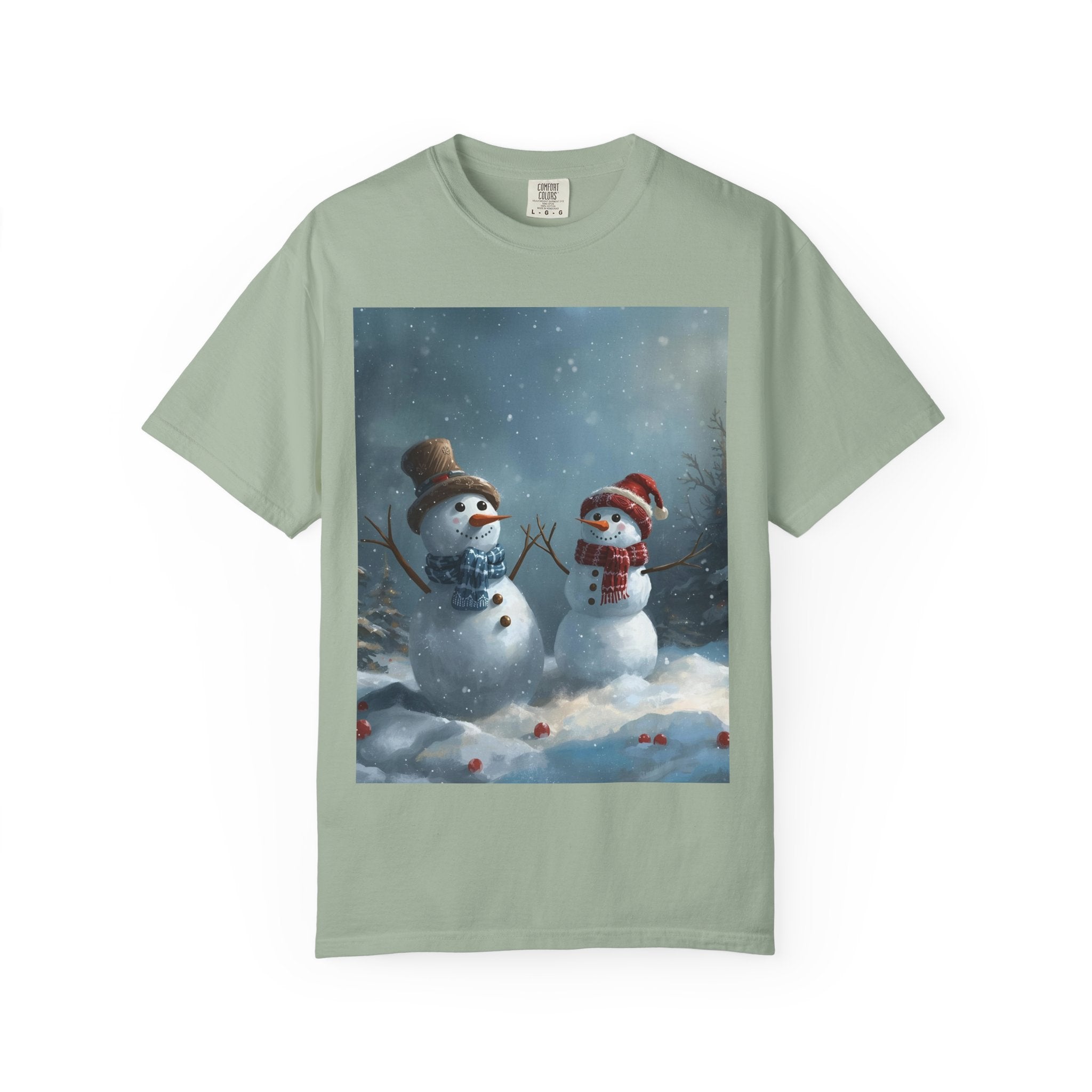 Christmas Winter Wonderland Snowman T-Shirt | Cozy Holiday Tee, Christmas Gift, Unisex Apparel, Seasonal Fashion, Winter Vibes