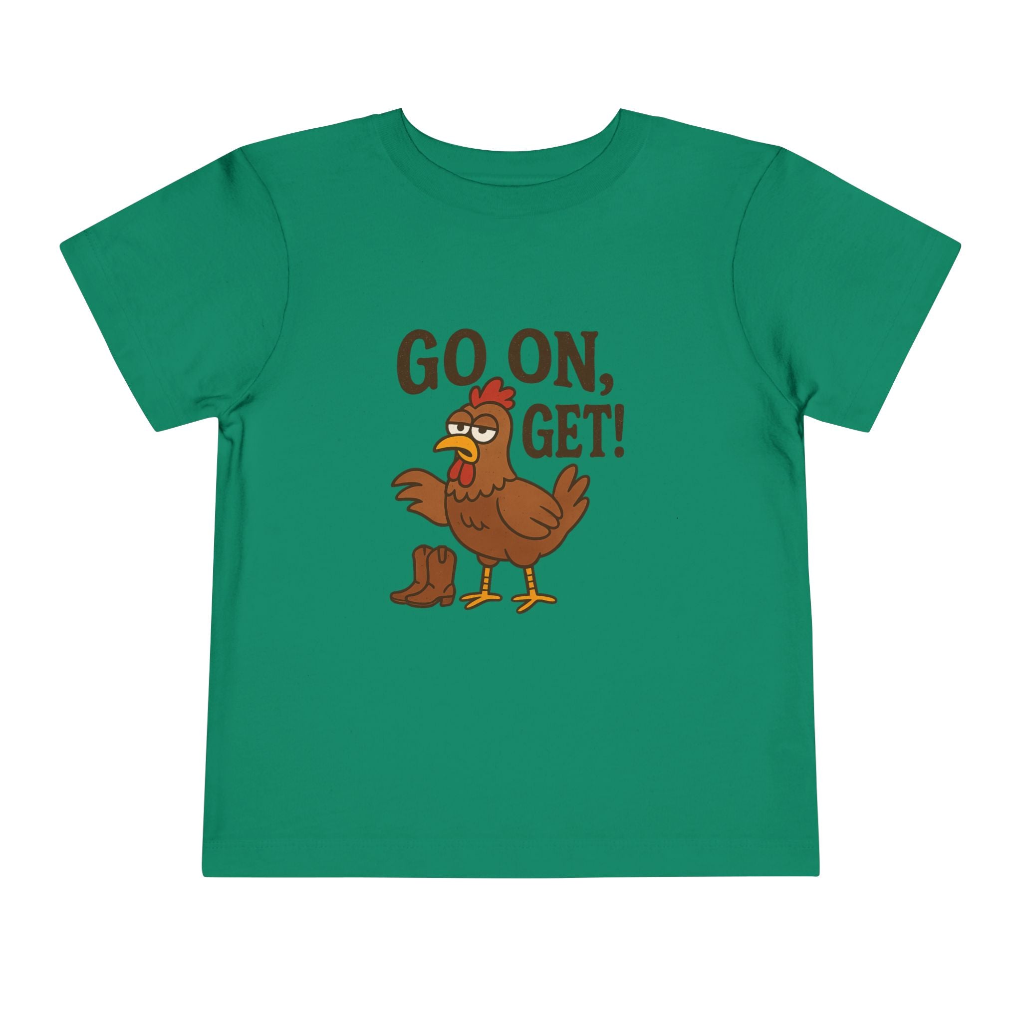 Go On Get Funny Toddler Short Sleeve Tee