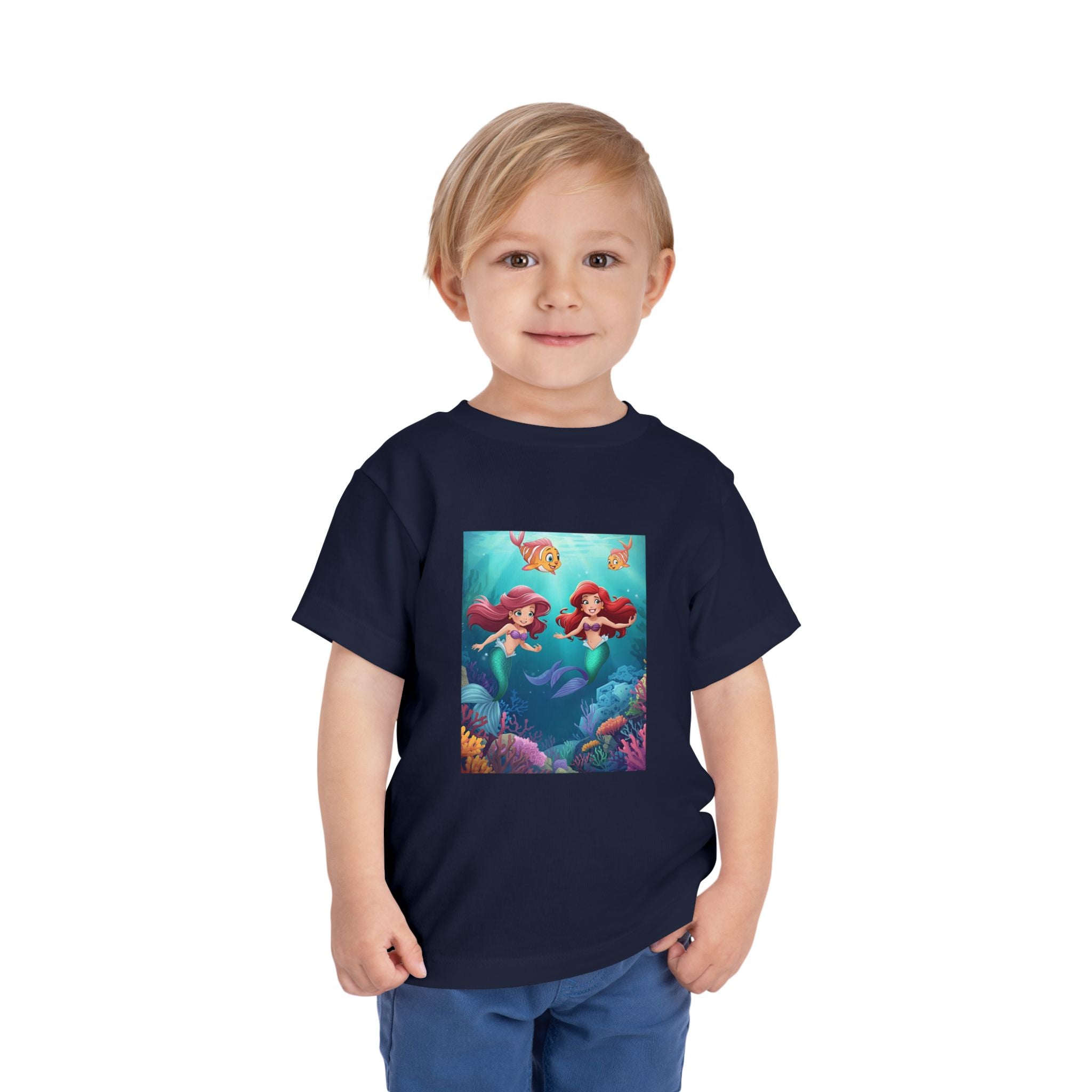 Mermaid Toddler Short Sleeve Tee
