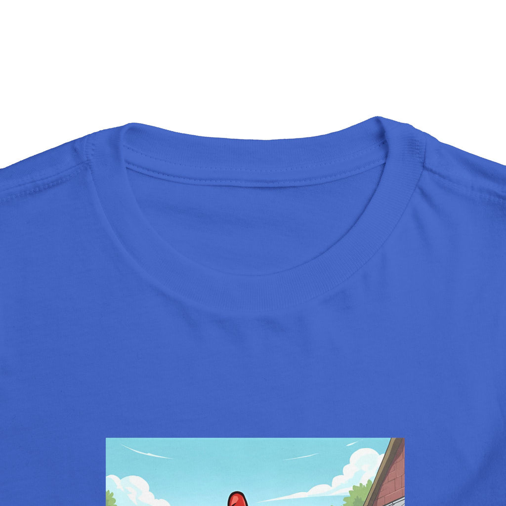 Chicken Funny Toddler Short Sleeve Tee