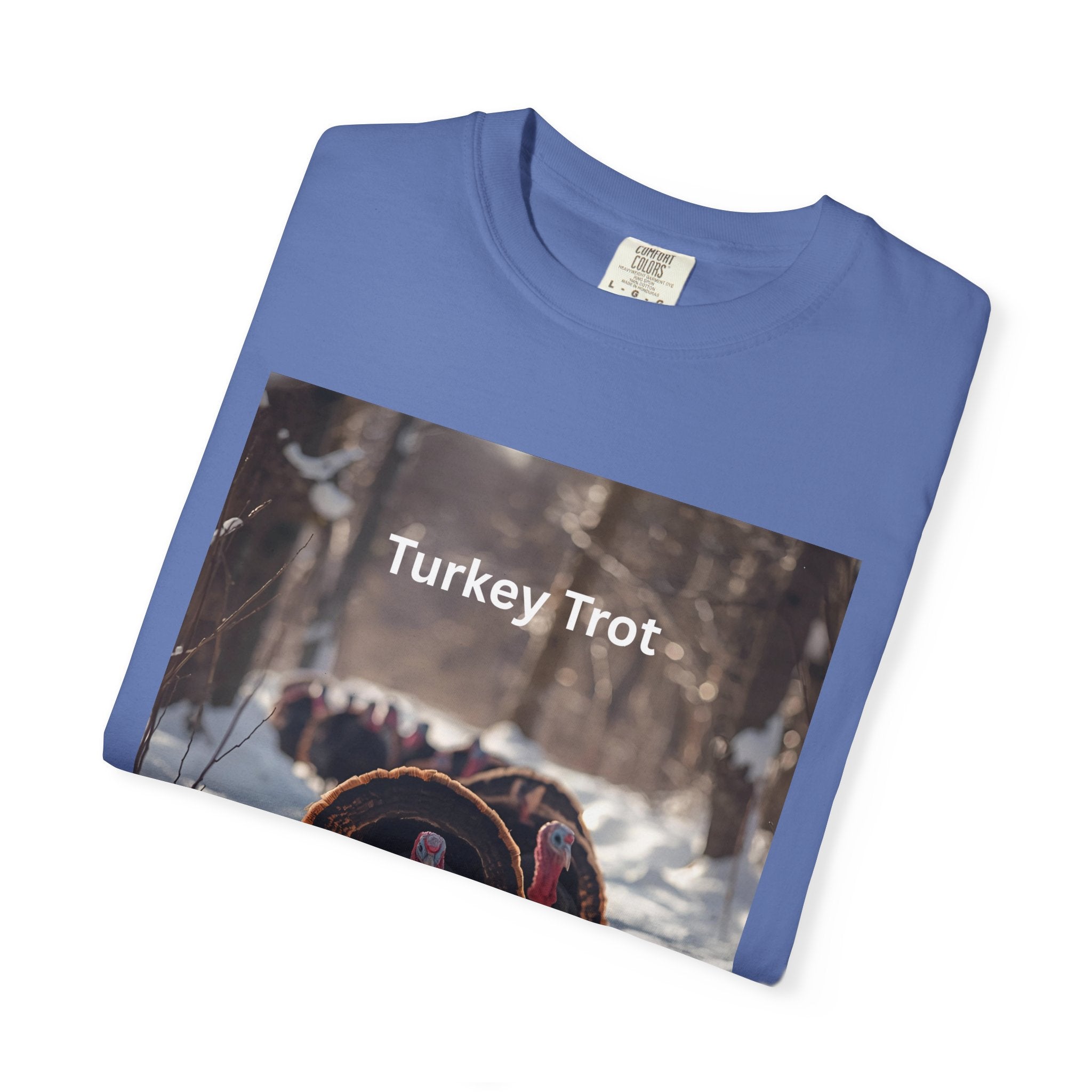 Turkey Trot Unisex T-Shirt, Casual Tee, Thanksgiving Apparel, Outdoor Fun Shirt, Festival Wear, Holiday Gift Idea