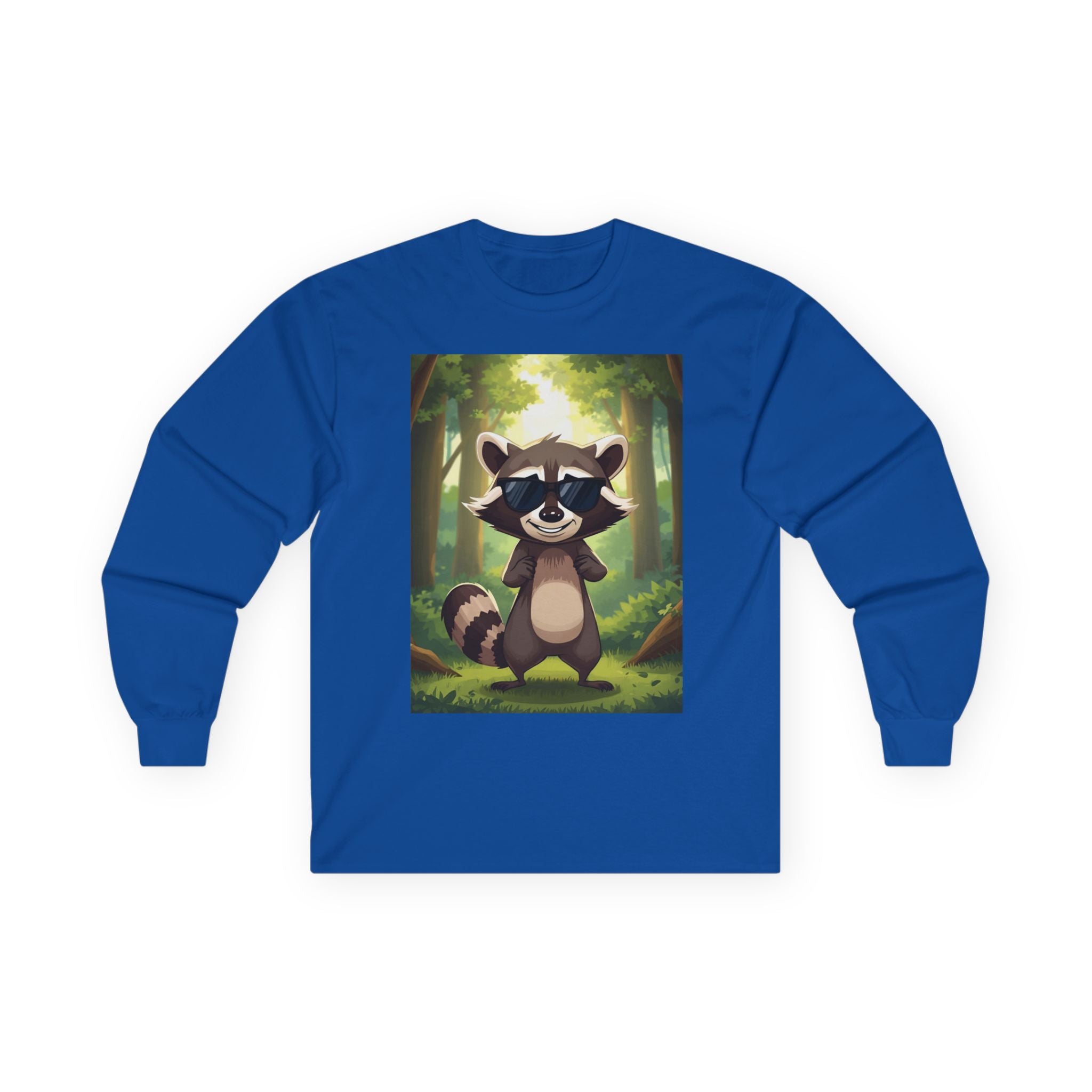 Adorable Raccoon Long Sleeve Tee for Nature Lovers, Perfect Gift for Kids and Adults, Cute Animal Graphic Shirt, Cozy Wear for [...]
