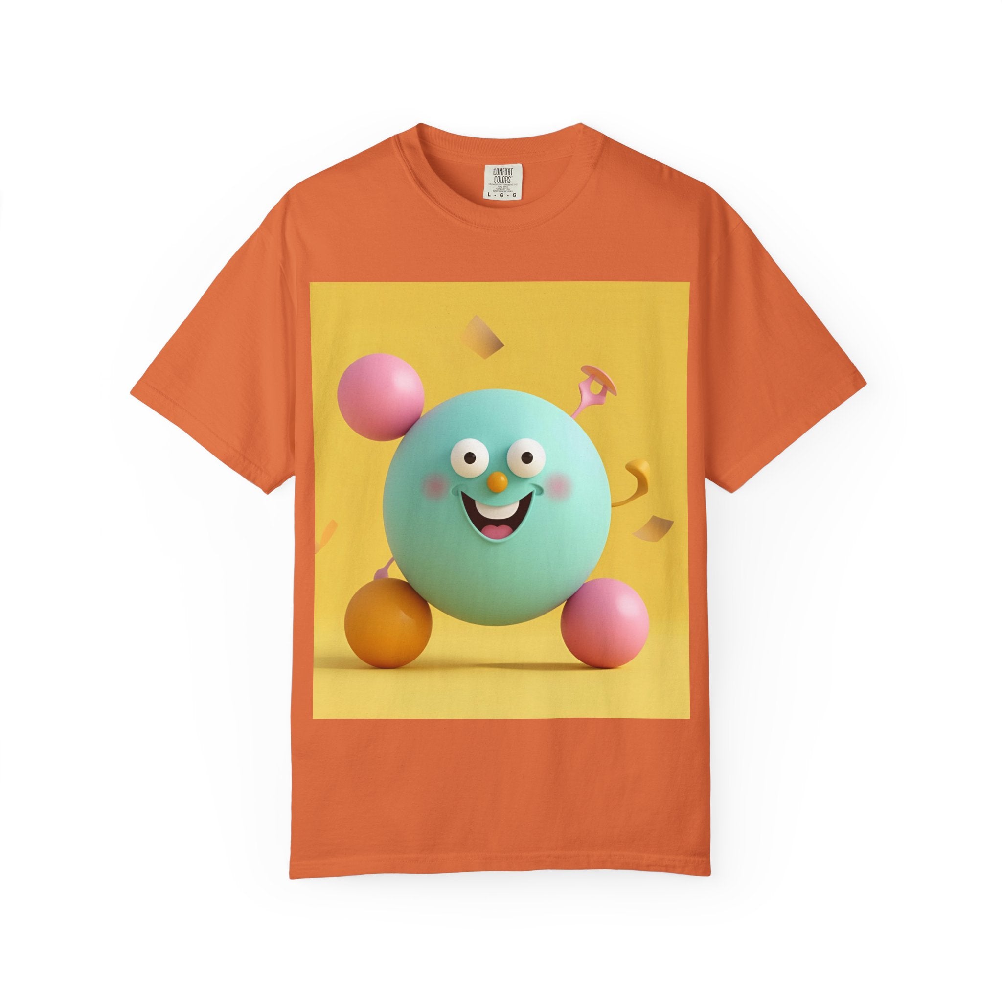 Playful Colorful Cartoon T-Shirt for Fun-Loving Souls, Graphic Tee, Gift for Kids & Adults, Birthday Party Outfit, Casual Wear, Housewarming Gift