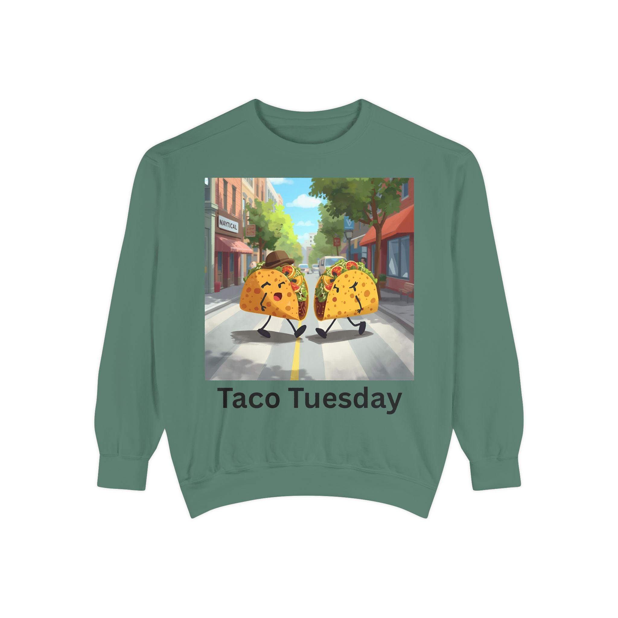 Taco Tuesday Unisex Garment-Dyed Sweatshirt