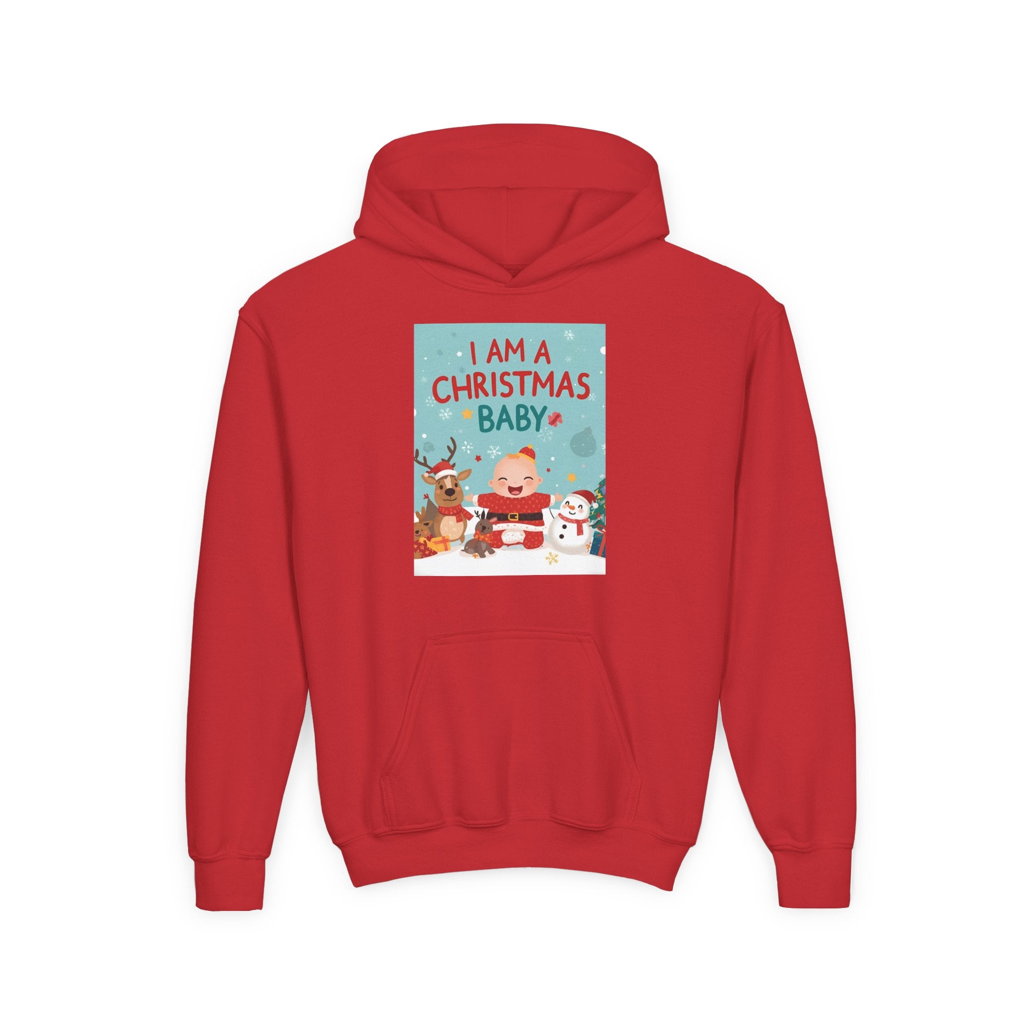 Christmas Youth Heavy Blend Hooded Sweatshirt