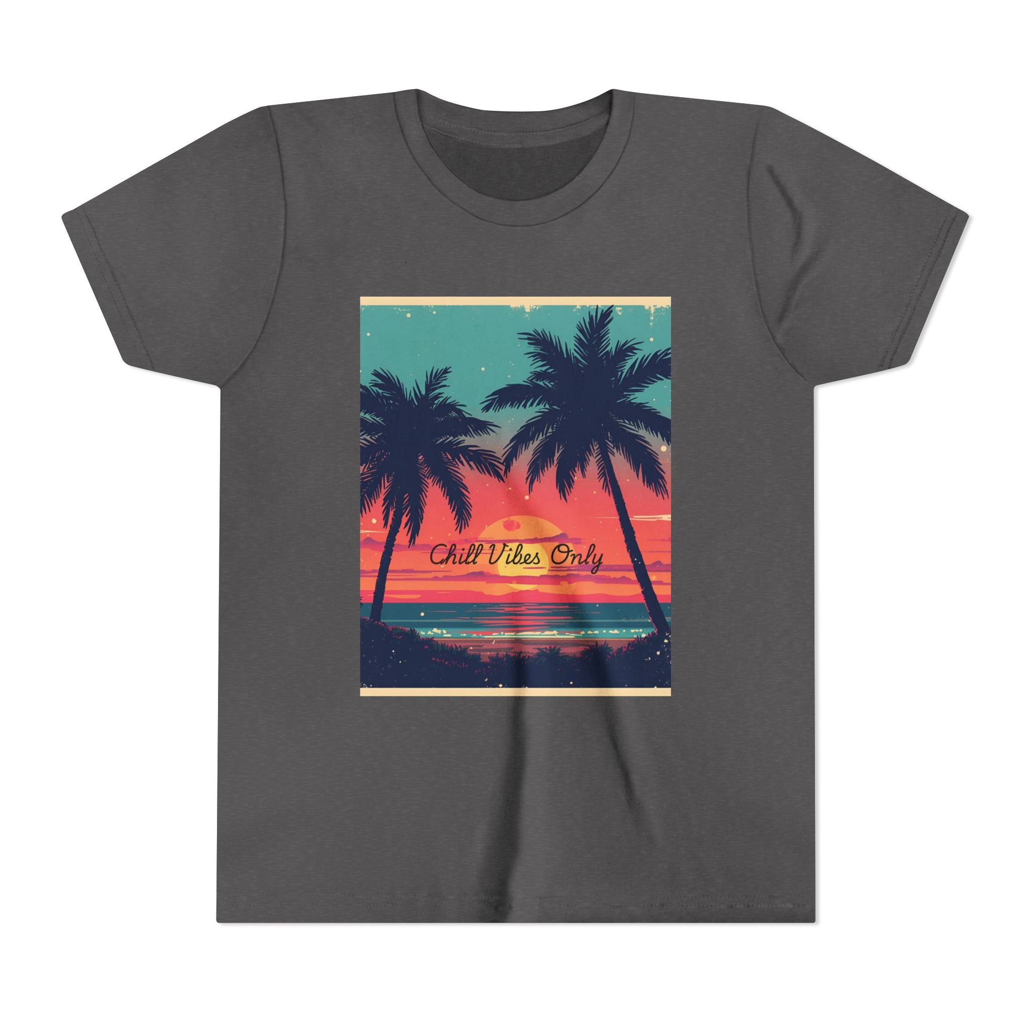 Tropical Sunset Youth Short Sleeve Tee