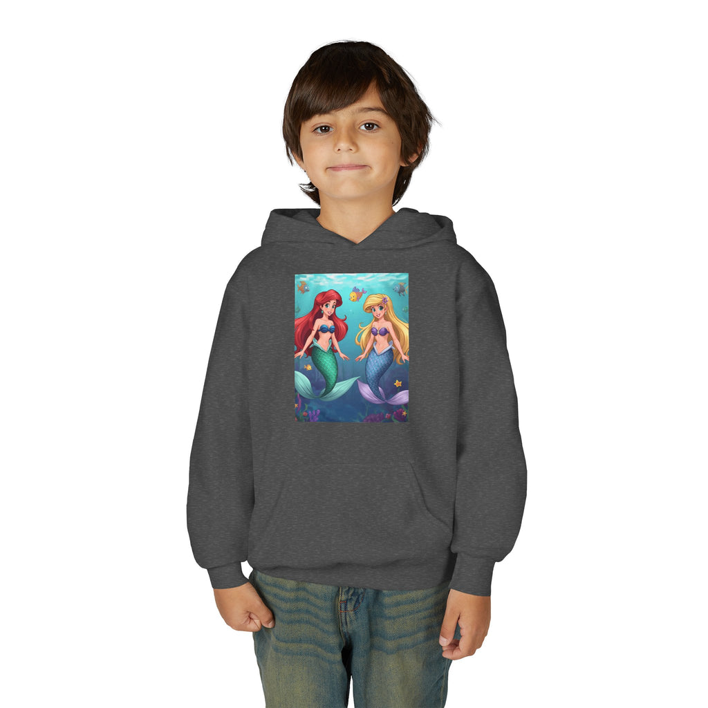 Mermaid Youth Heavy Blend Hooded Sweatshirt