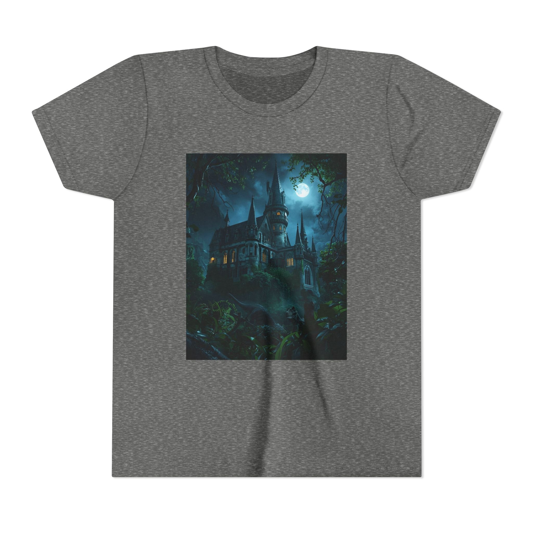 Mystical Night Scene Youth Short Sleeve Tee