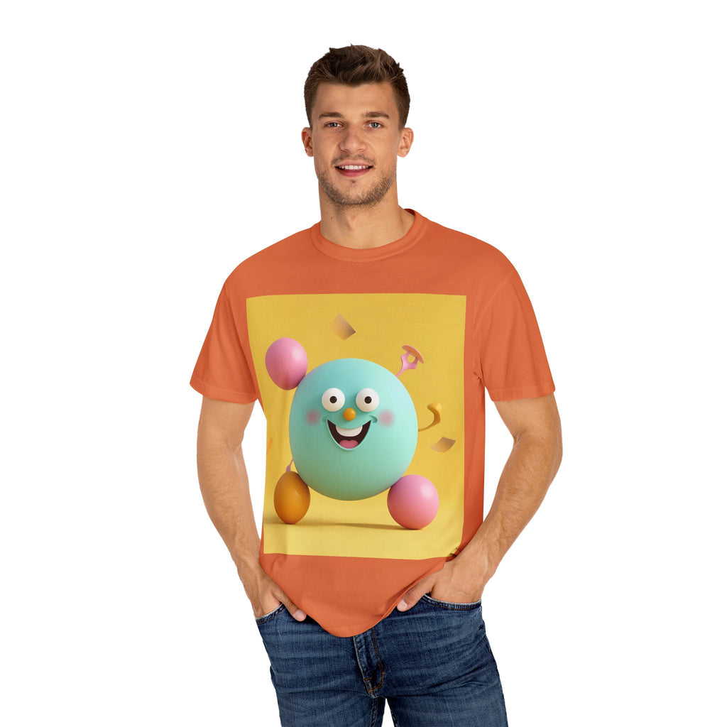 Playful Colorful Cartoon T-Shirt for Fun-Loving Souls, Graphic Tee, Gift for Kids & Adults, Birthday Party Outfit, Casual Wear, Housewarming Gift