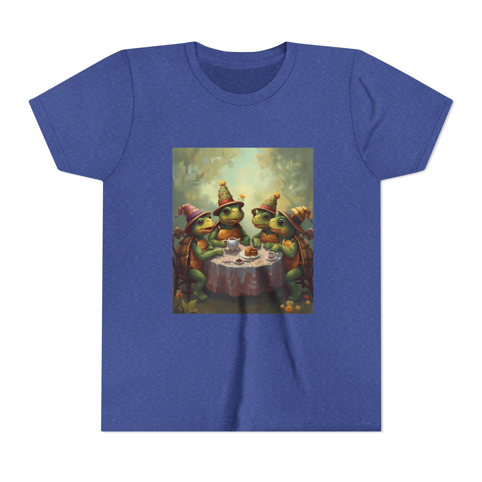 Whimsical Turtle Youth Short Sleeve Tee