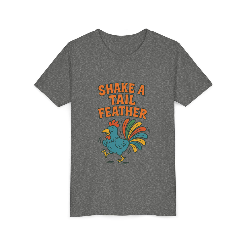 Shake A Tail Feather Youth Short Sleeve Tee