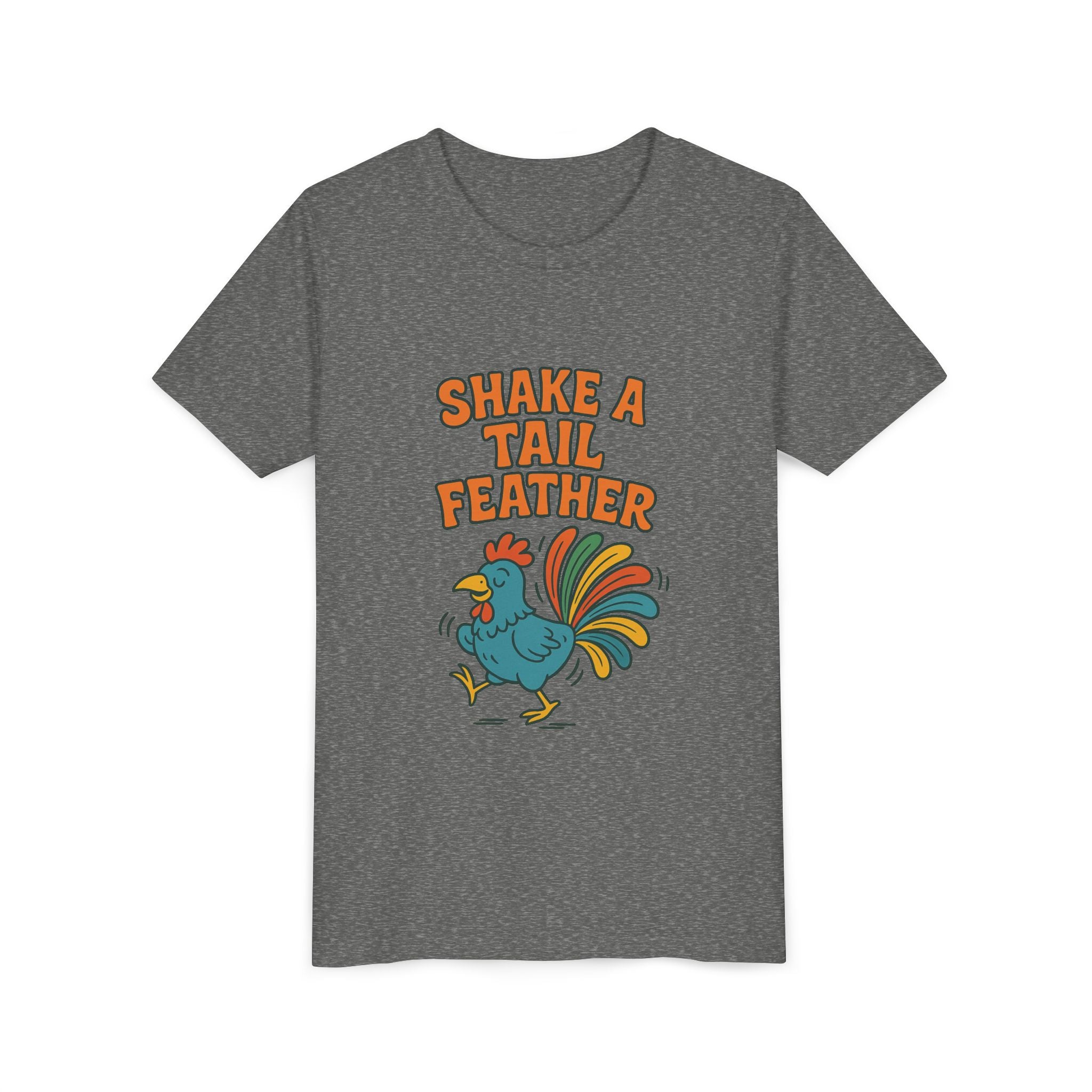 Shake A Tail Feather Youth Short Sleeve Tee
