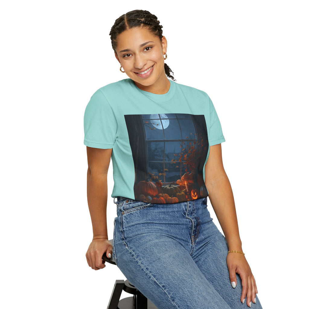 Cozy Halloween Tee, Fall Graphic Shirt, Pumpkin Patch T-Shirt, Spooky Season Apparel, Unisex Autumn Top