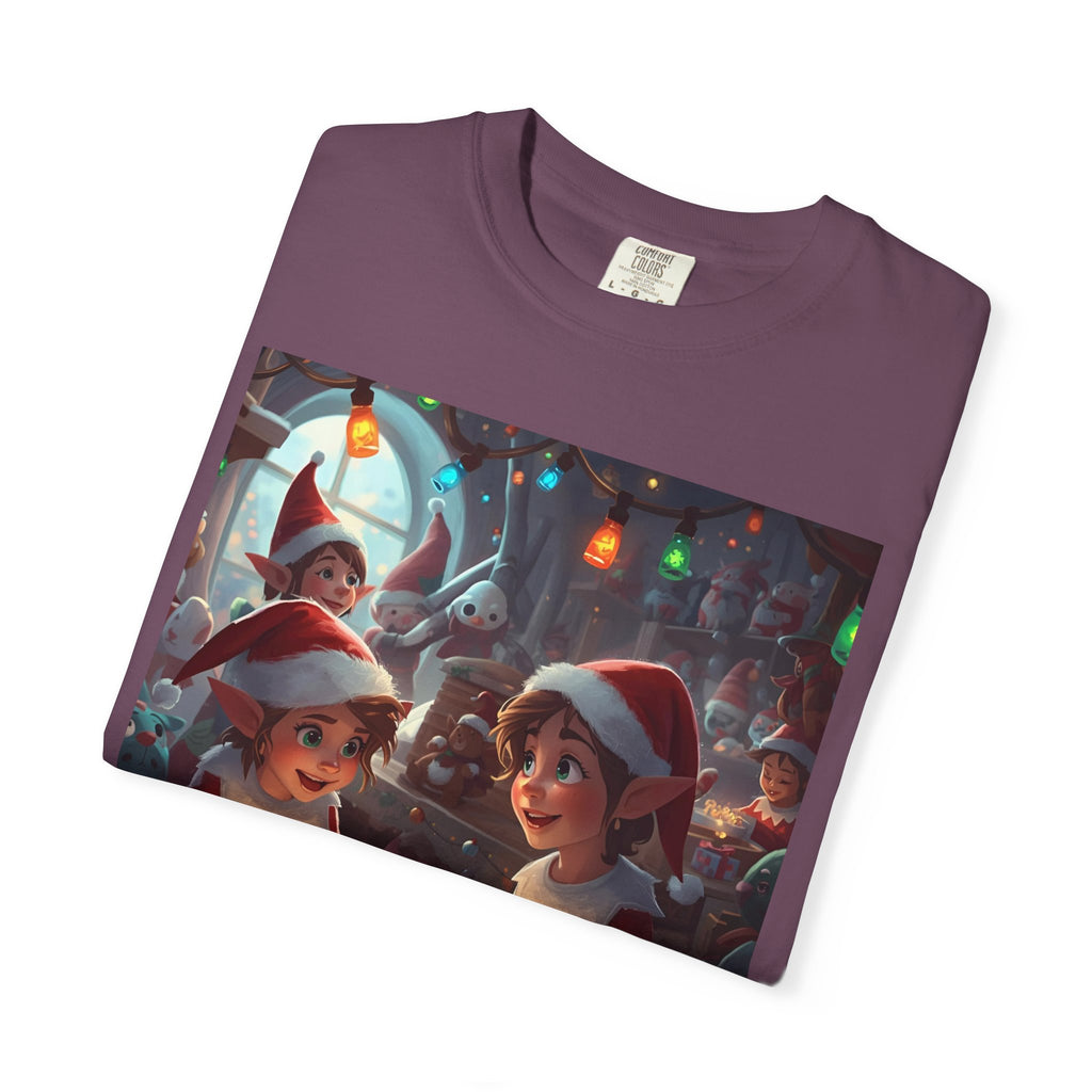 Christmas Elf T-shirt, Holiday Shirt, Unisex Tee, Festive Apparel, Gift for Her/Him, Family Matching Outfit